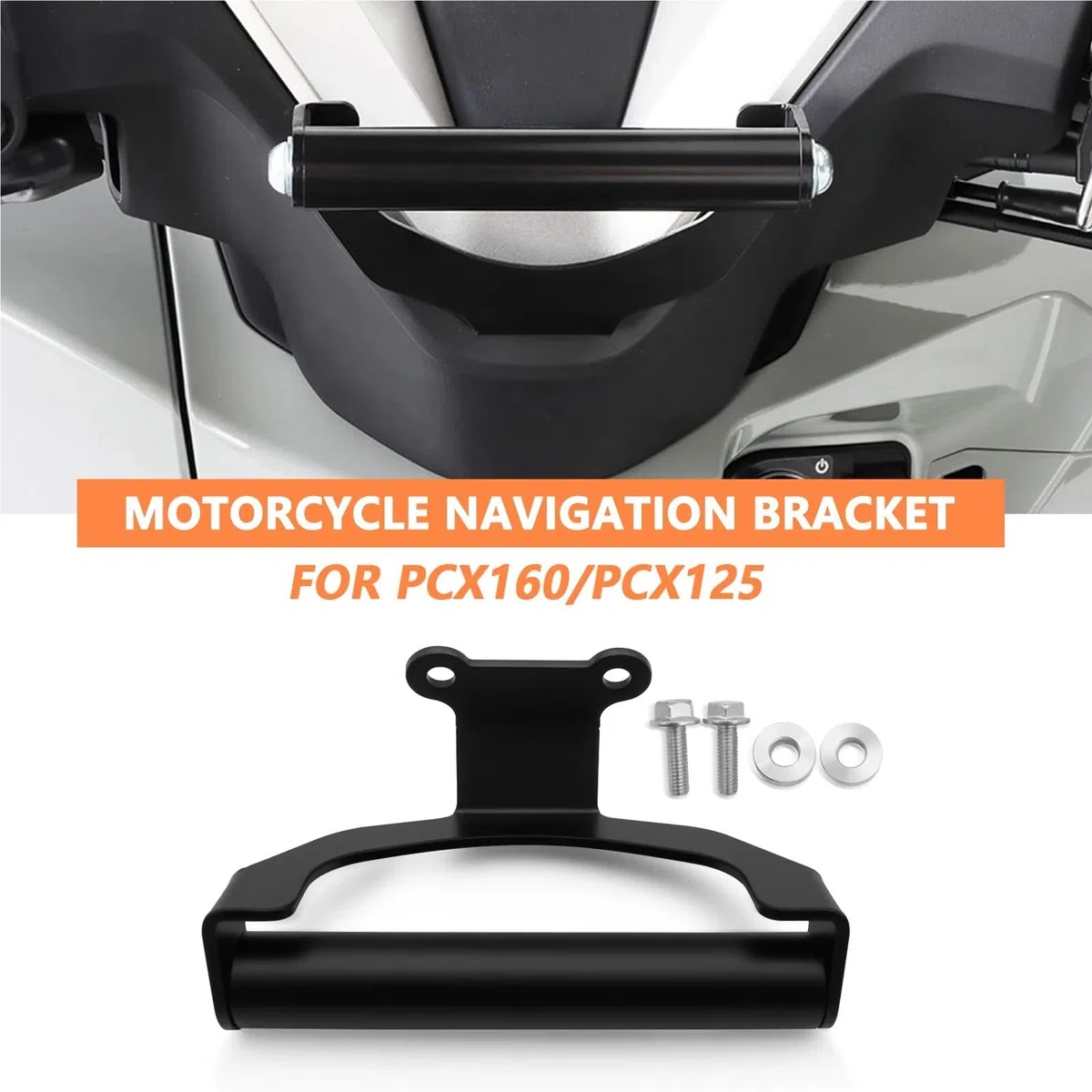 Uchwyt na urządzenie GPS, uchwyt na telefon, uchwyt na nawigację motocyklową, pasuje do PCX 160 125 2025