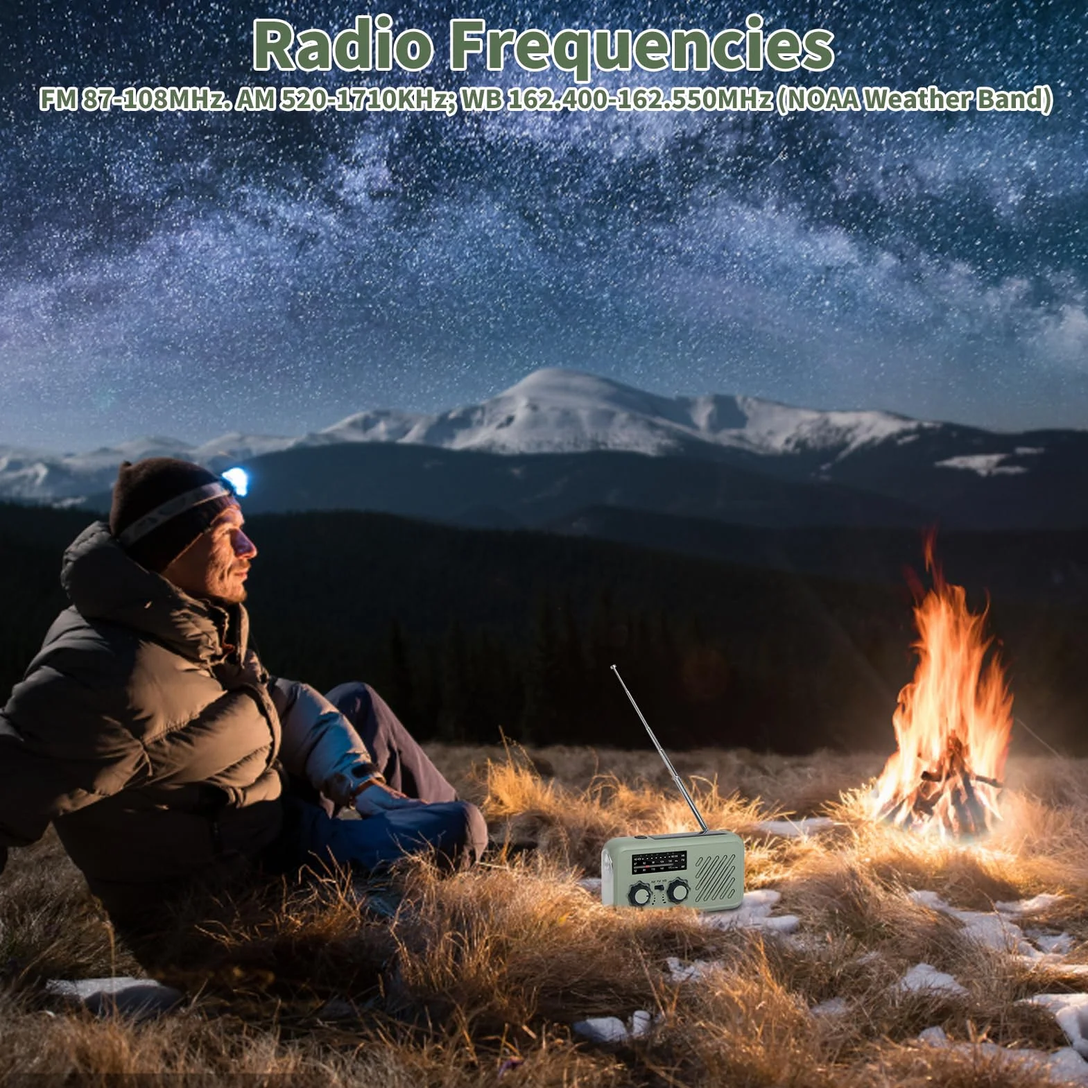 BuyWeek Radio, radio Bluetooth AM FM SW z możliwością ładowania, przenośne radio awaryjne z USB