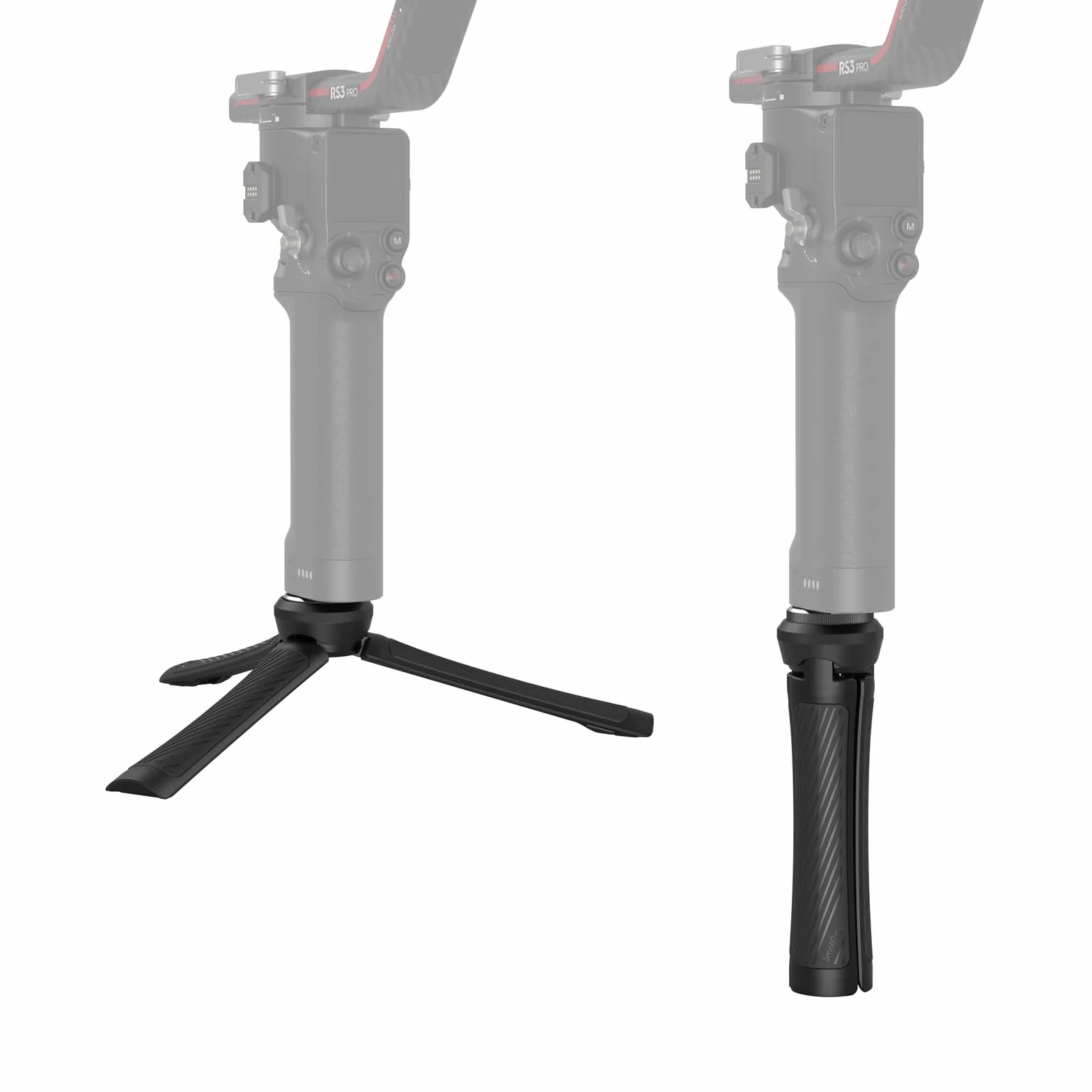 SMALLRIG Mini Quick Release Tripod Statyw Mini z Szybkozłączką, Uniwersalnie Kompatybilny z Mocowaniem śrubowym 1/4"-20 do Stabilizatorów, Kamery, Klatki - 4117