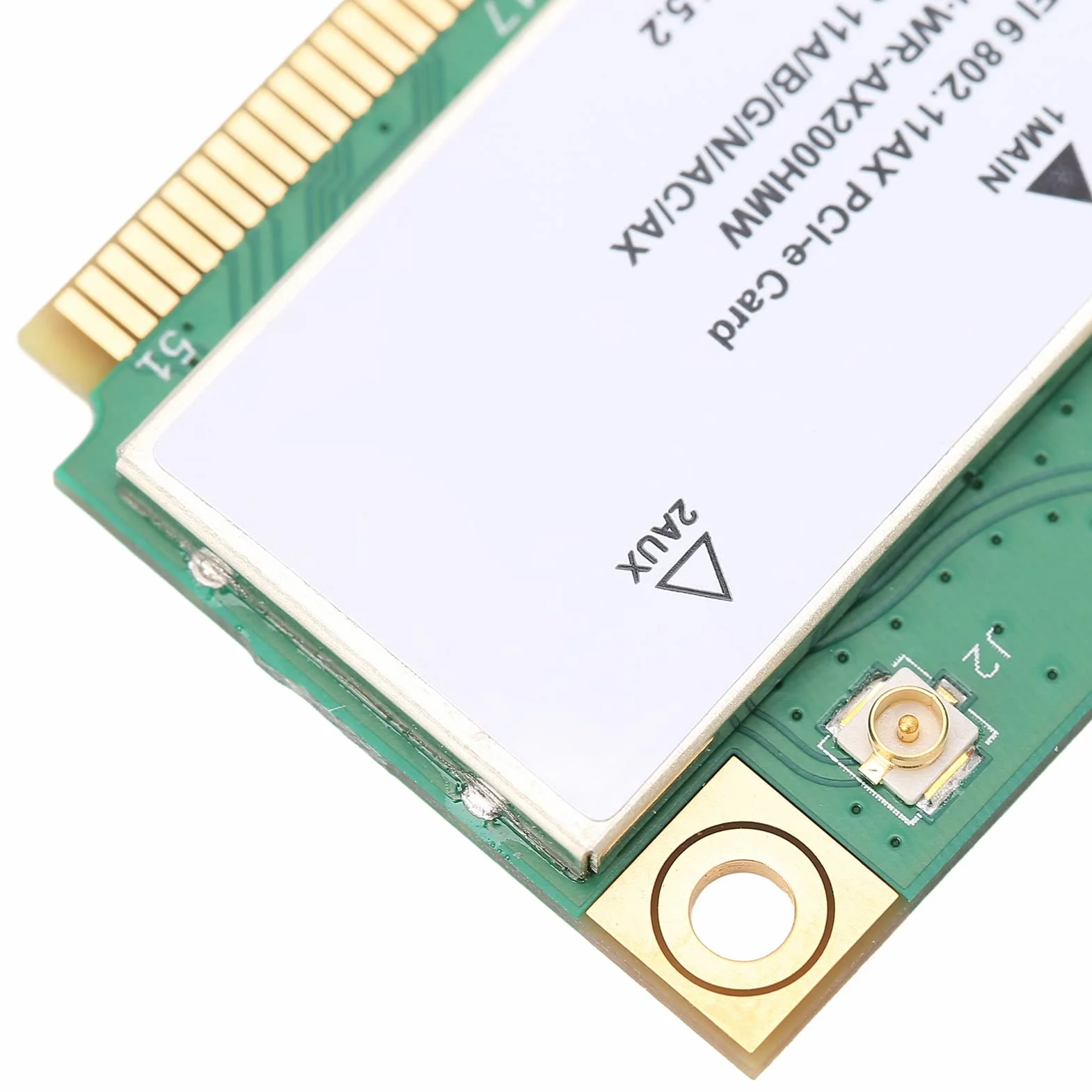 AX200HMW 2.4G/5G WiFi6 Bluetooth 5.2 Mini PCI-E Karta Bezprzewodowa 802.11 A/B/G/N/AC/AX do Laptopa