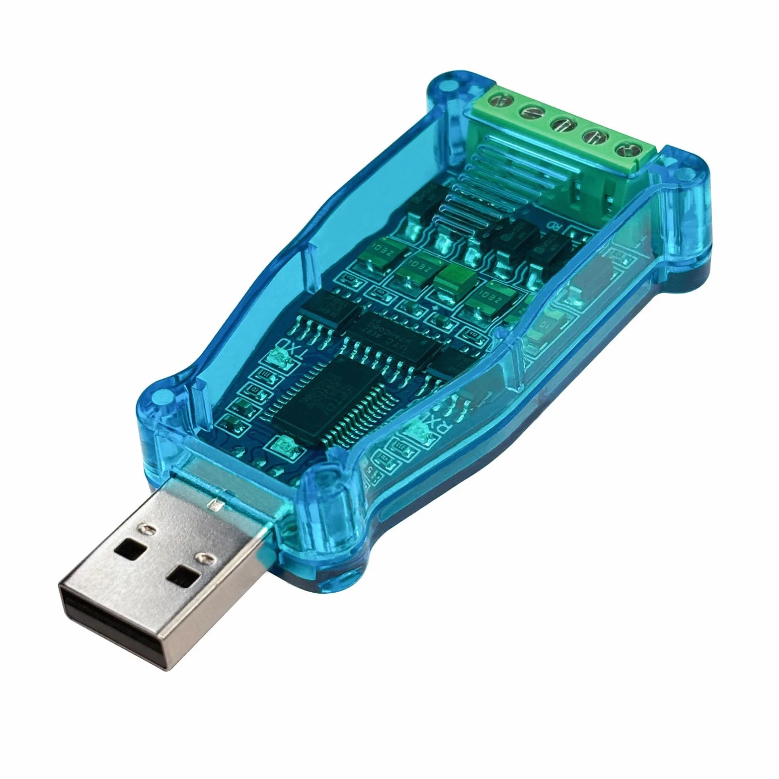 DSD TECH SH-U11 Konwerter USB na RS485 RS422 z układem FTDI FT232R Praca dla Modbus