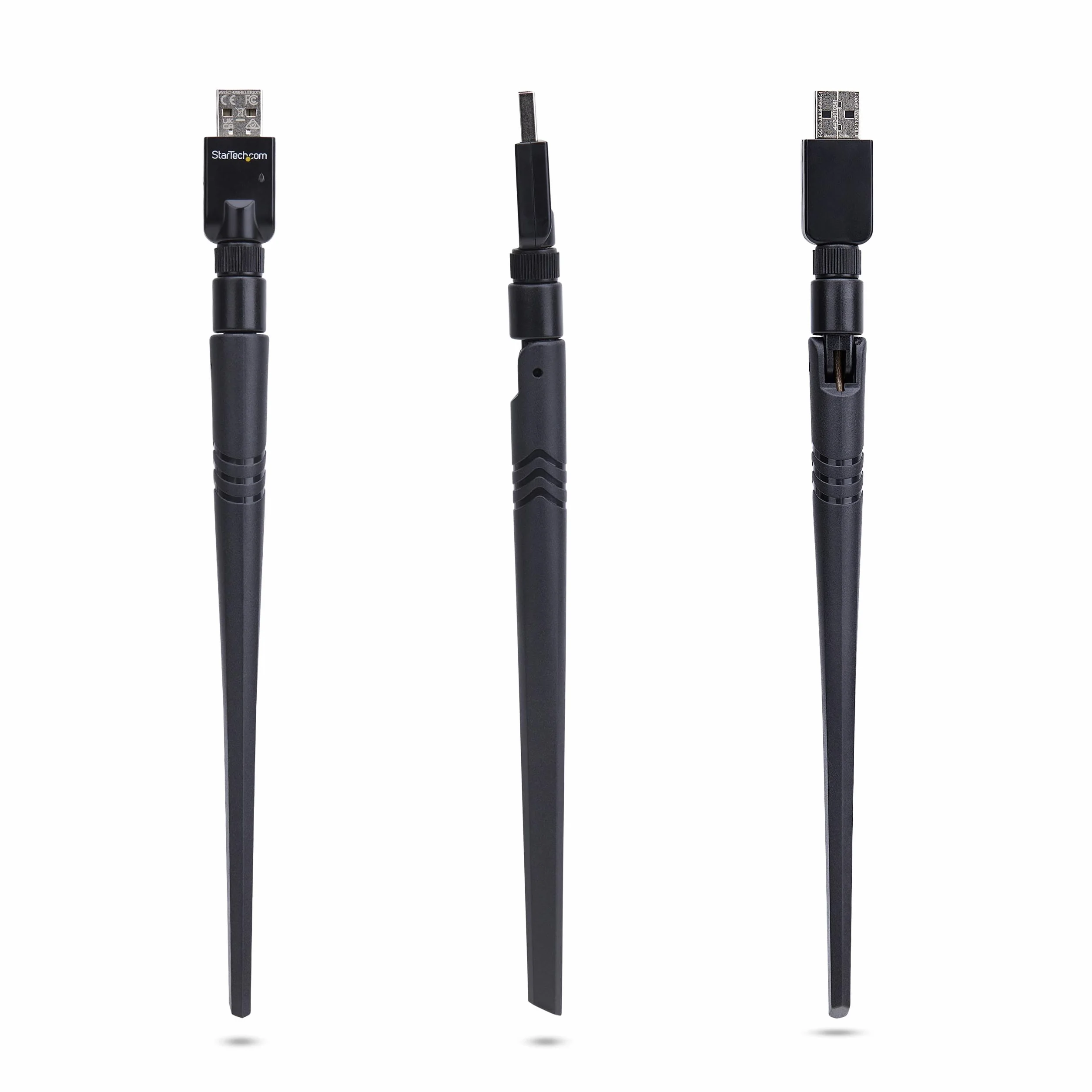 StarTech.com Adapter USB Bluetooth 5.3 Class 1 do PC, dalekosiężna łączność z klawiaturą, myszą, strumieniowym audio