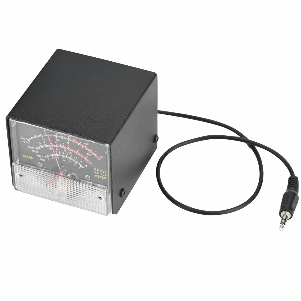 Tangxi Zewnętrzne urządzenia pomiarowe S-meter, automatyczna regulacja poziomu napięcia SWR Power Receive Display Meter do Yaesu FT-857/FT-897