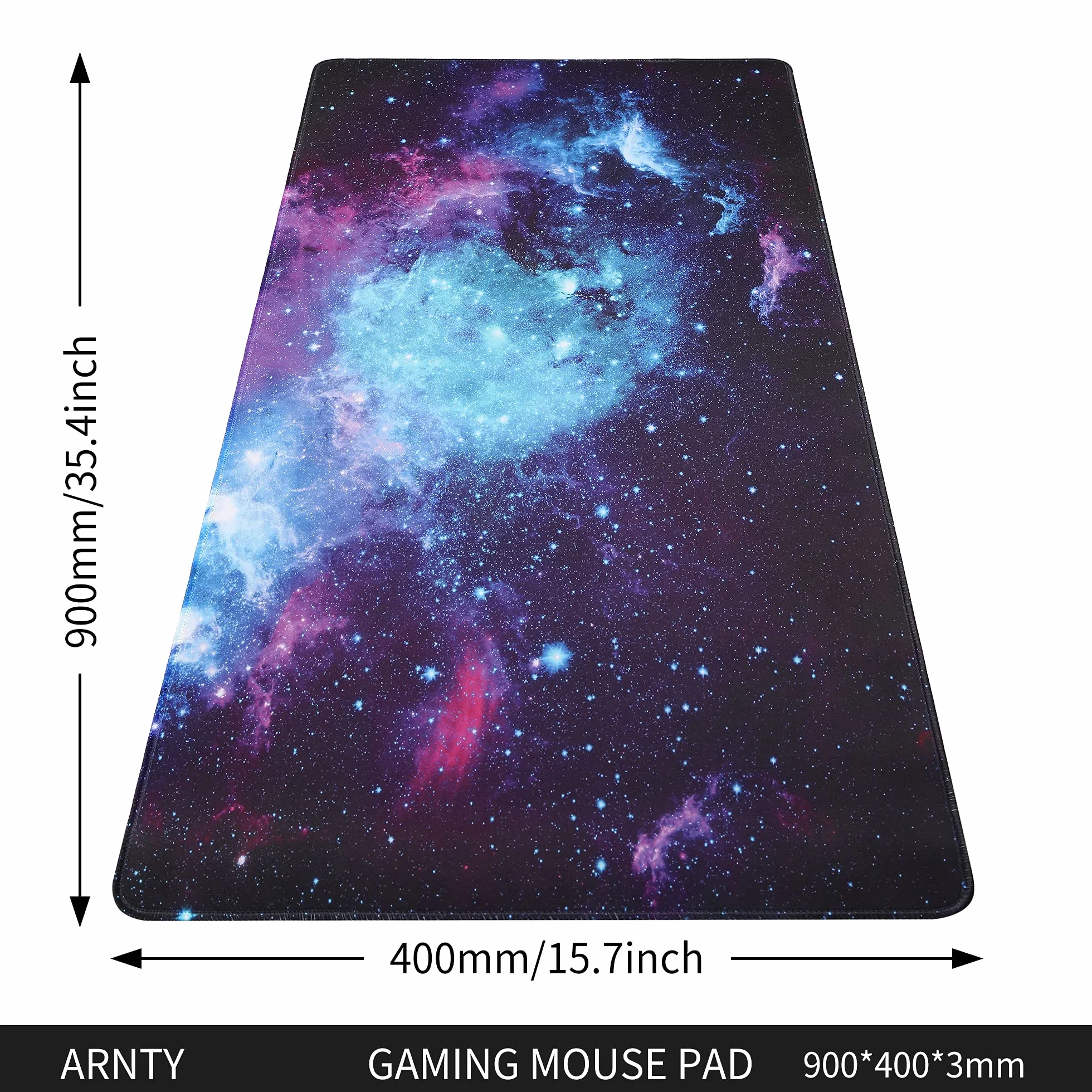KINGSON Podkładka pod mysz XXL gamingowa 900 x 400 mm wodoodporna antypoślizgowa