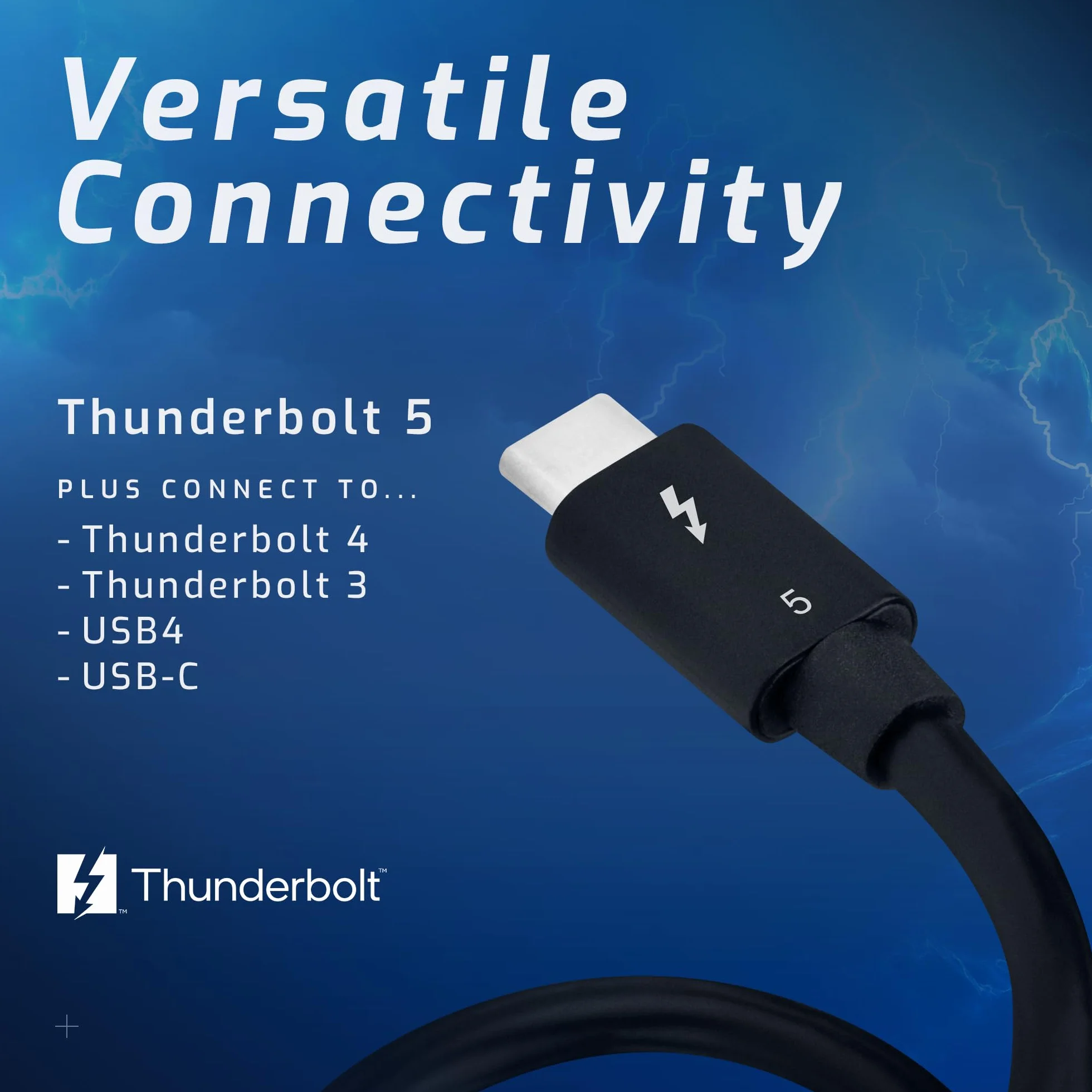 Kabel OWC Thunderbolt 5/USB-C 0,8 m