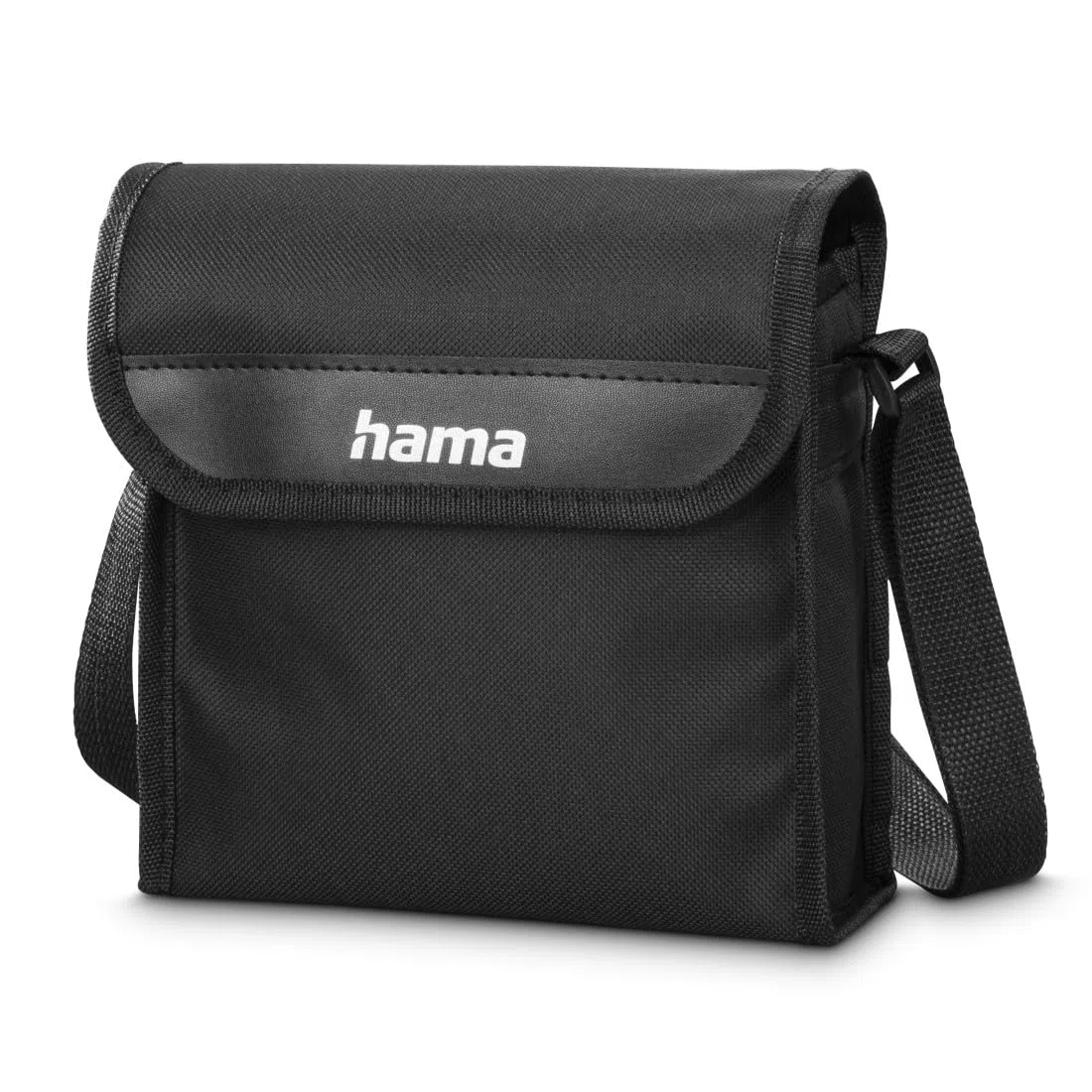 Hama Kompaktowa lornetka 10 x 50 dla ostrego szerokiego widzenia, 10-krotne powiększenie, średnica obiektywu 50 mm, kształt porro, Optec, czarna