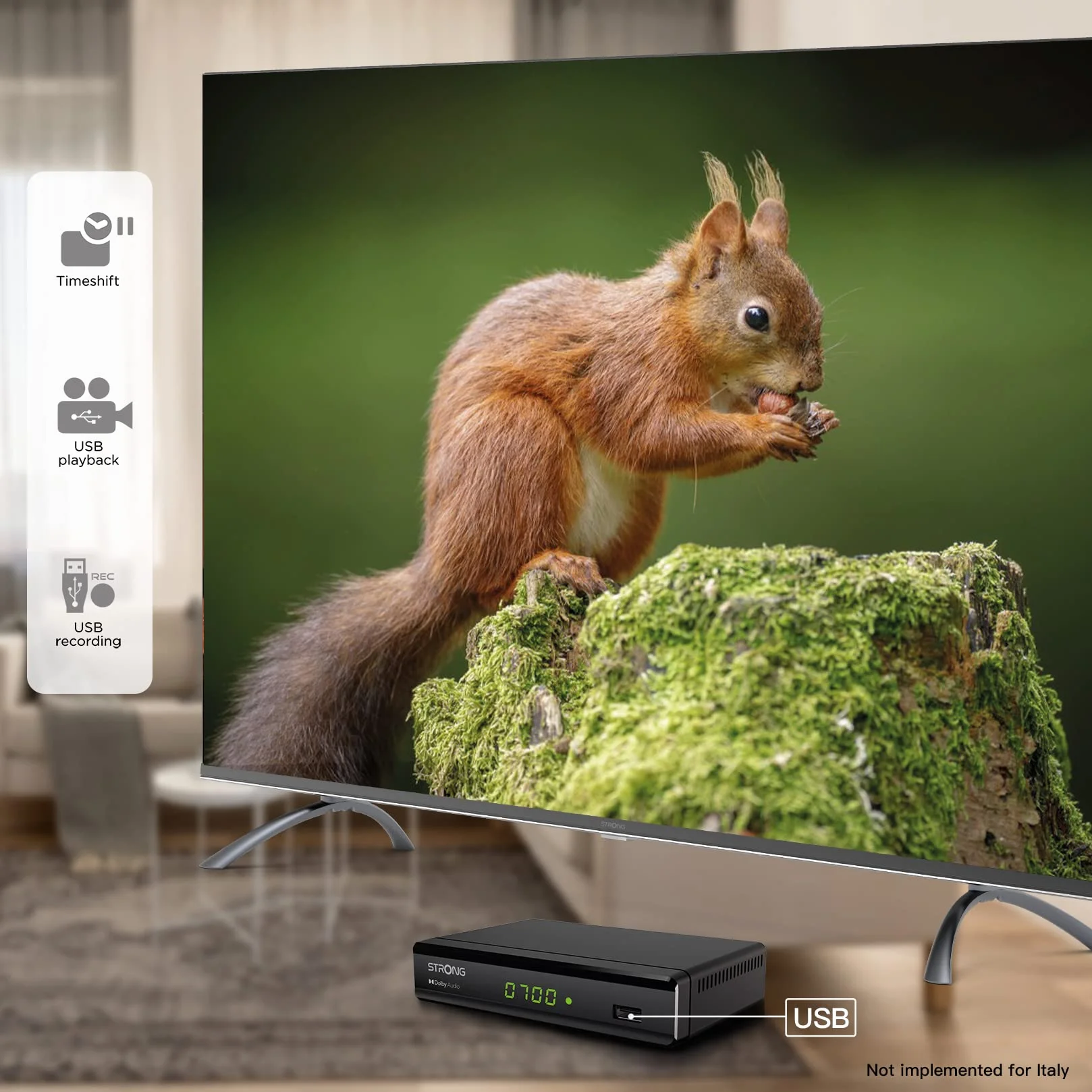 STRONG SRT8119 Digital Terrestrial DVB-T2 HDMI