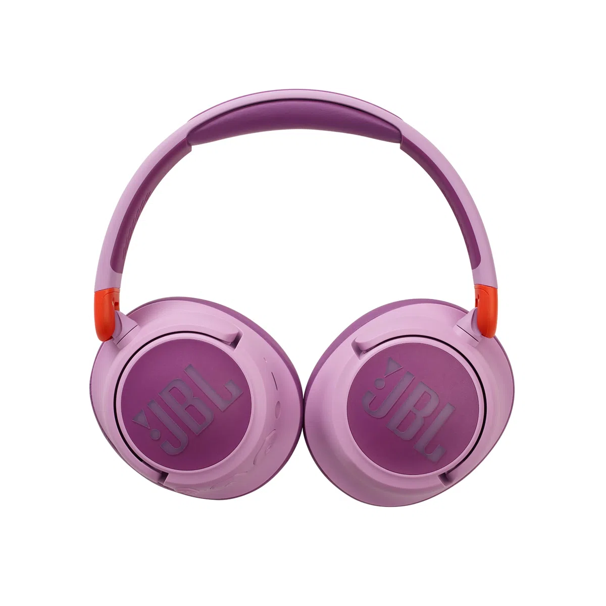 JBL JR 460 NC - bezprzewodowe słuchawki wokółuszne dla dzieci z technologią Sound Safe i lekką konstrukcją z miękkim poszyciem, Różowe