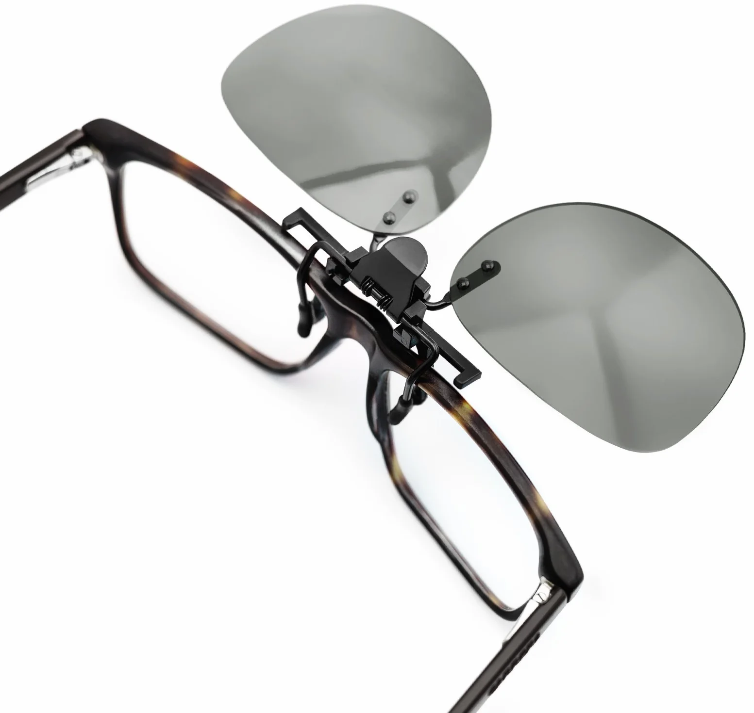 Zestaw 2 par okularów 3D Clip-On dla osób noszących okulary – pasywne okulary 3D do Cinema 3D kompatybilne z LG, Philips, Panasonic, Toshiba, Grundig, RealD kinami i wieloma innymi pasywnymi