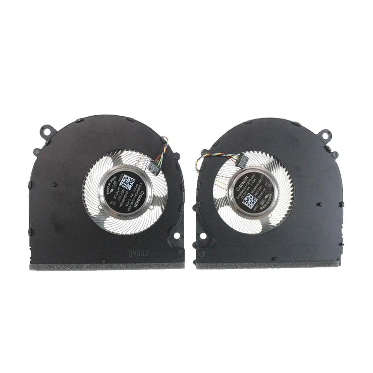 tianwandong Wentylator chłodzący procesor i kartę graficzną laptopa 15,6 Pro 2 GTX Edition TM1707 181501-AB(CPU GPU FAN)