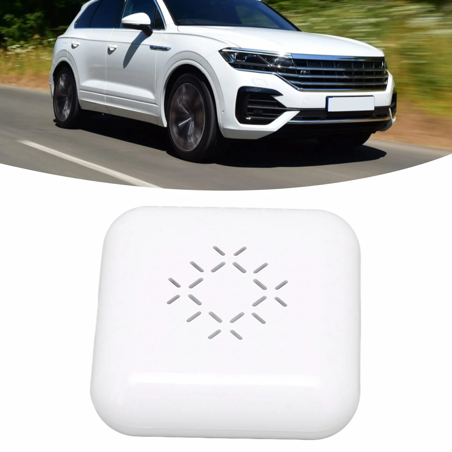 Bezprzewodowy Adapter CarPlay Automatyczne łączenie Najszybsza Prędkość 2022 Najnowszy Bezprzewodowy Adapter CarPlay do Samochodów z Fabrycznym Przewodowym CarPlay dla Ios 10.0 i(Biały)