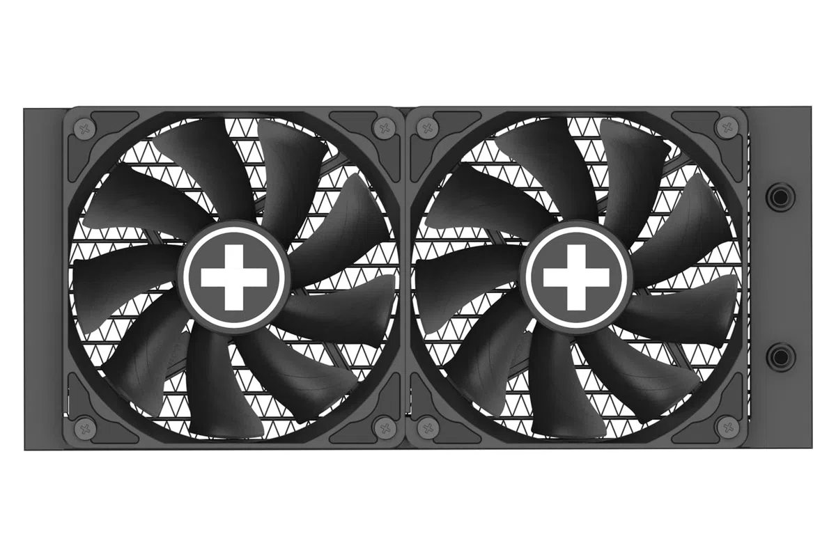 Xilence LQ240PRO AMD i Intel 240mm AiO Chłodzenie wodne AM5/AM4, LGA 1700/2066/2011/1151/1150/1155/1156/1200, 300W TDP, 2x120mm wentylatory FDB PWM, dla wysokich chłodzenia w Gaming/Streaming, czarne