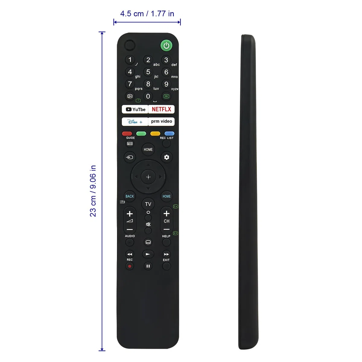 Nowość Pilot zdalnego sterowania na podczerwień, zamiennik do SONY TV RMF-TX520E 43X8XJ, KD-32W804, KD-43X72K, KD-43X81J, KD-55X81J,KD-65X81J, KD55X80J, KD55X81J, XR-65A83J, XR-65A84J,XR-65X93J,