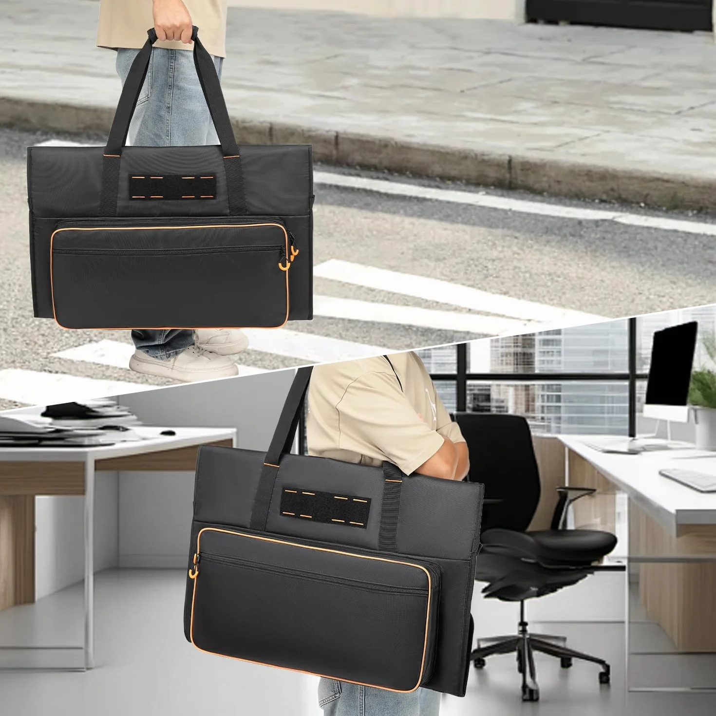 Torba na monitor czarna