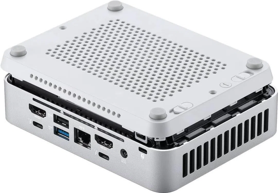 ASUS NUC 14 Pro+ komputer stacjonarny barebone (Intel Core Ultra 7 155H, Intel ARC Graphics, bez pamięci, bez pamięci masowej, bez systemu operacyjnego, bez kabla zasilającego)
