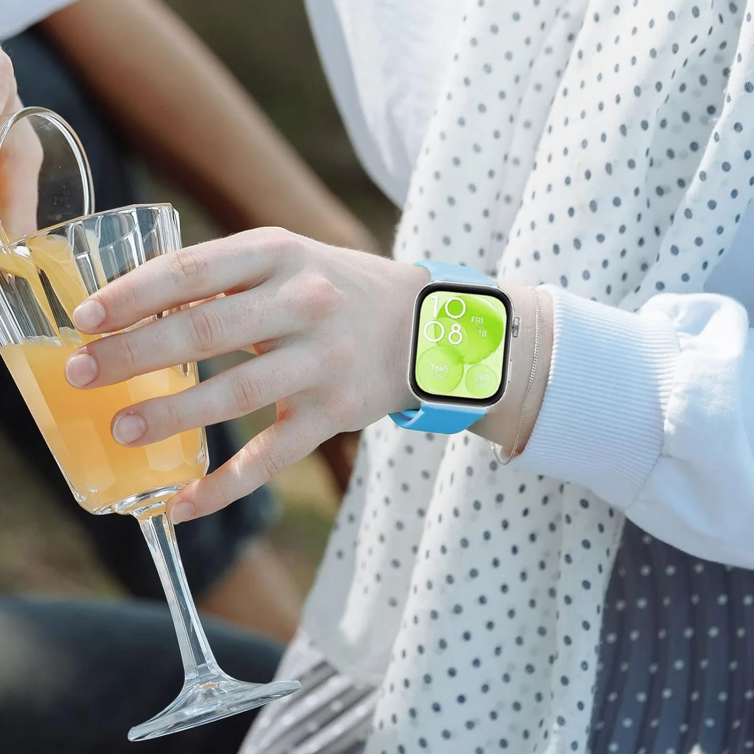 Pasek do Huawei Fit 3/4/4 Pro, miękki silikonowy