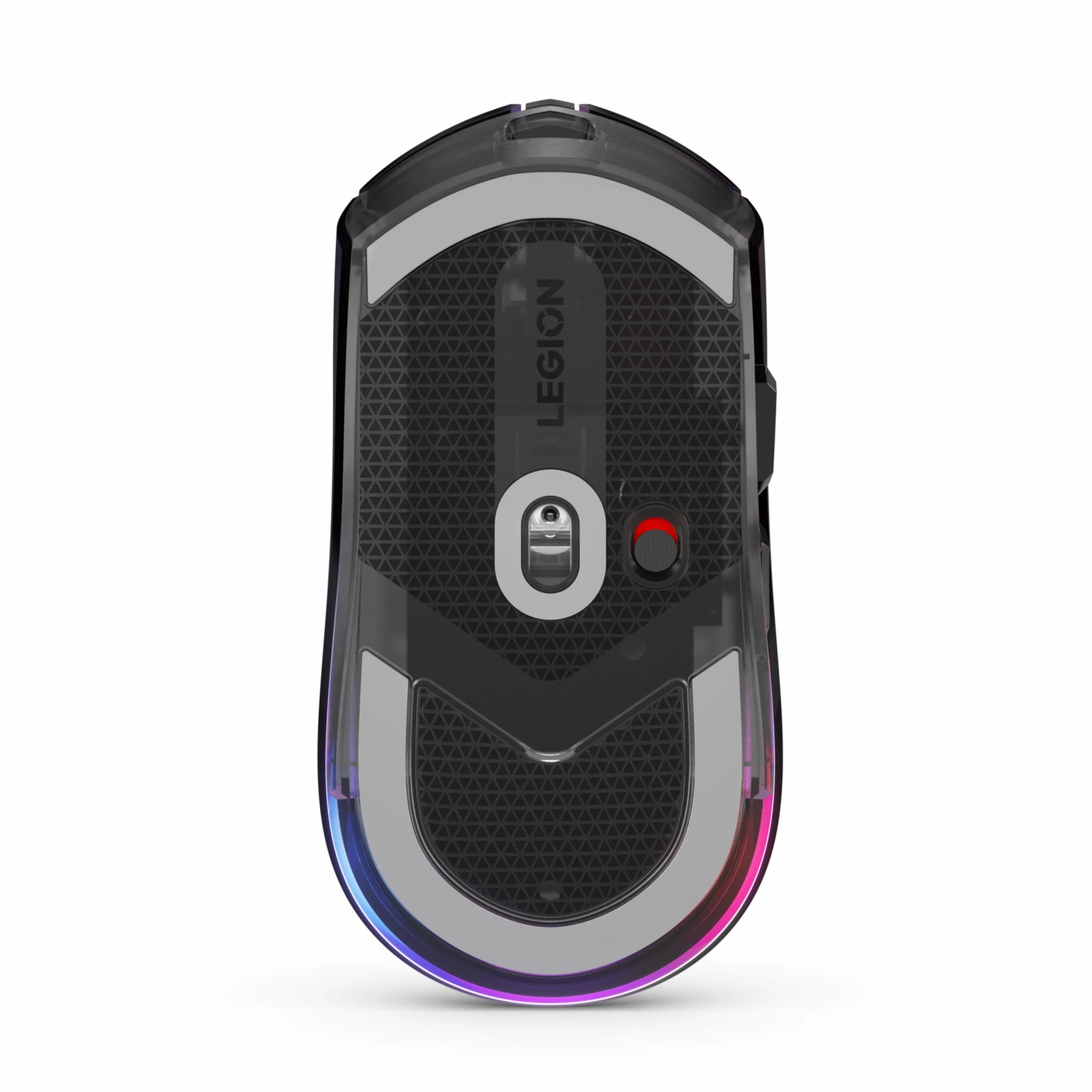 Lenovo Legion M410 bezprzewodowa mysz do gier RGB 16000 dpi 400 IPS czarny przezroczysty