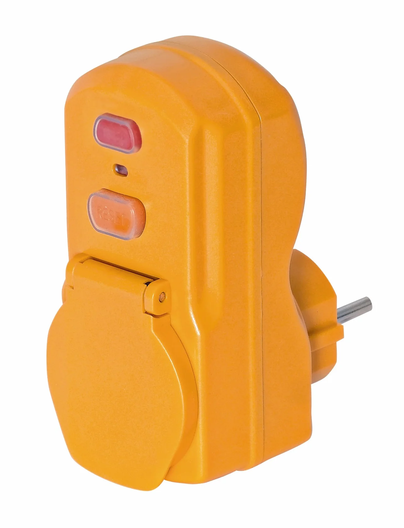 Brennenstuhl Adapter ochrony osobistej BDI-A 2 30 IP54 / wtyczka ochrony osobistej do uzytku na zewnatrz (dwubiegunowy rozlacznik, 30mA)
