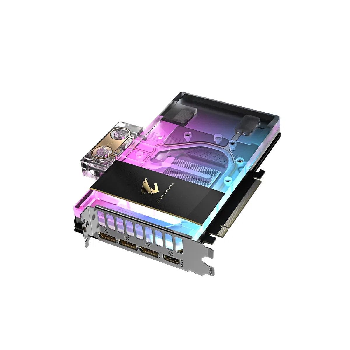 Gigabyte AORUS GeForce RTX 5080 XTREME WATERFORCE WB 16G karta graficzna - 16 GB GDDR7, 256 bitów, PCI-E 5.0, 2805MHz Core Clock, 3 x DP 2.1a, 1 x HDMI 2.1b, NVIDIA DLSS 4, GV-N5080ORUSX ORUSX WB-16GD