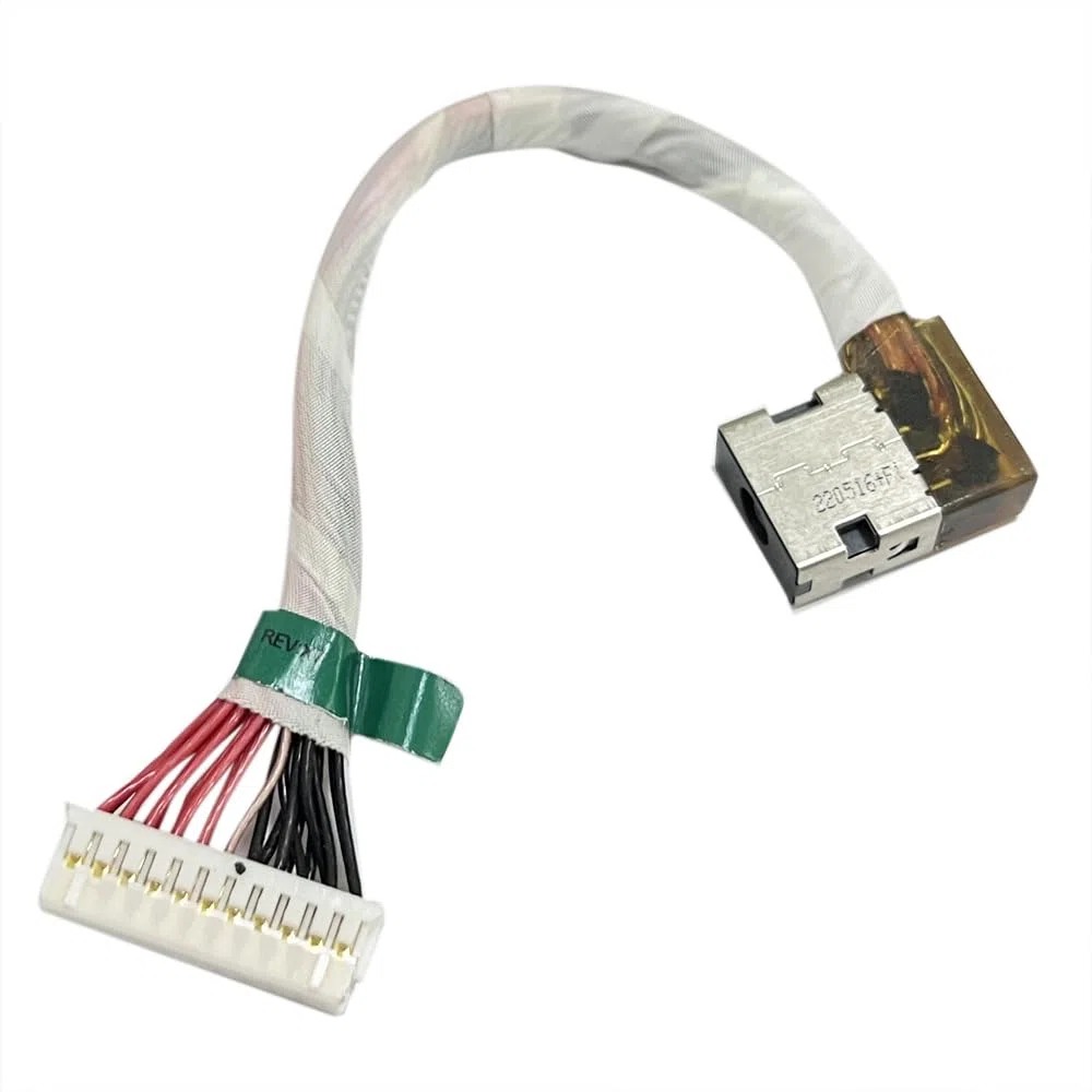 Gintai DC JACK ZŁĄCZE PORT ŁADOWANIA ZASILANIA dla HP Omen 17-CK 17-CK1000 17T-CK 17T-CK000 M45544-S32 M57115-001