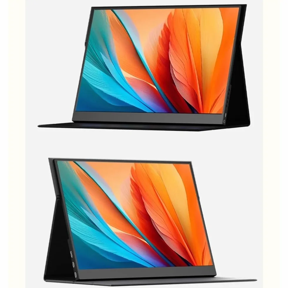 Ekran podróżny Przenośny monitor zewnętrzny do konsol do gier FHD 2K 16 cali 120 Hz, odpowiedni do laptopów gier