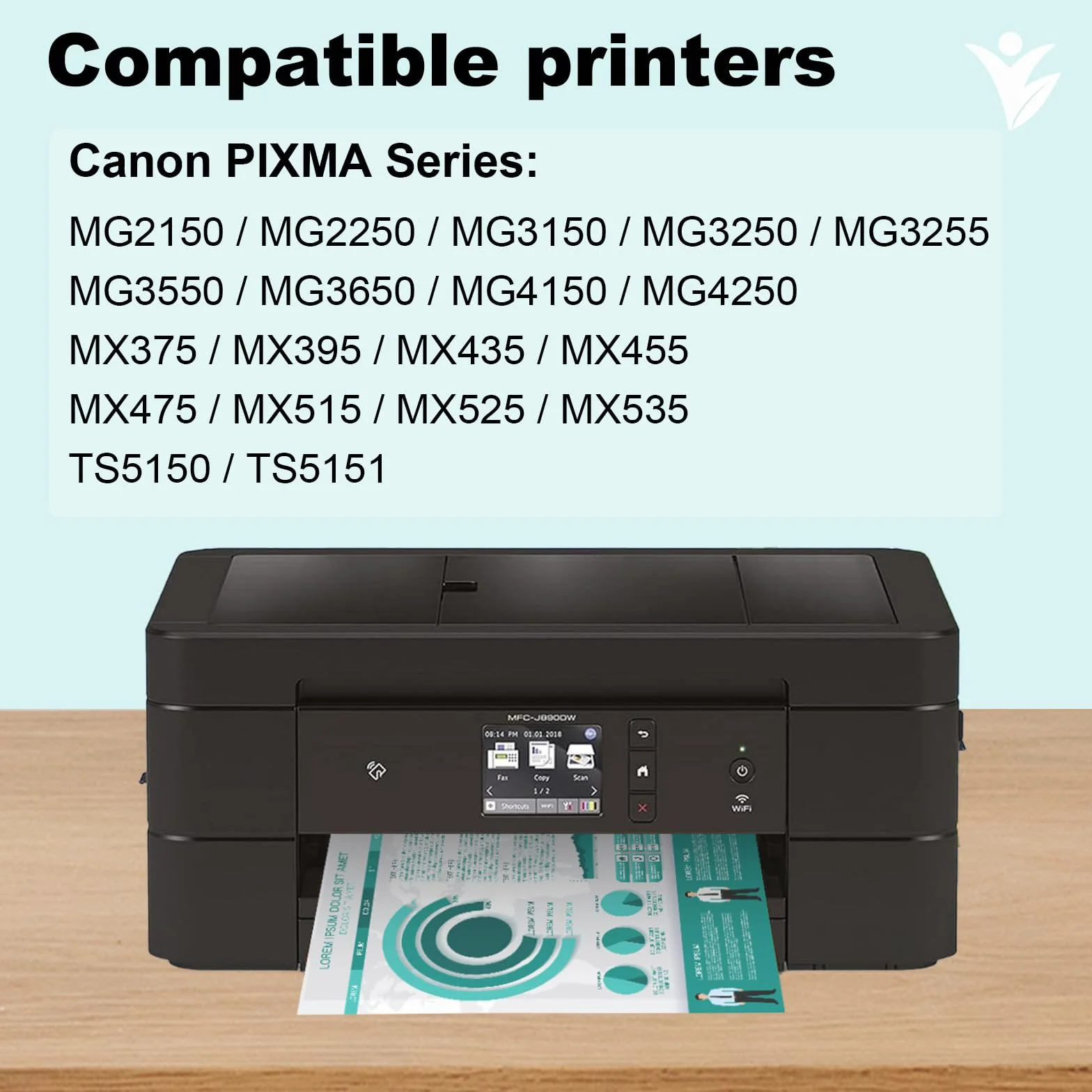 540XL Black PG-540XL Czarny Multipack Kompatybilny z drukarkami Canon 540 XL Czarny PG540 Czarny PG-540 do drukarek Canon TS5150 Pixma TS5151 MG3650 MG3550 MX535 MG3150 MG4250 (2 czarne