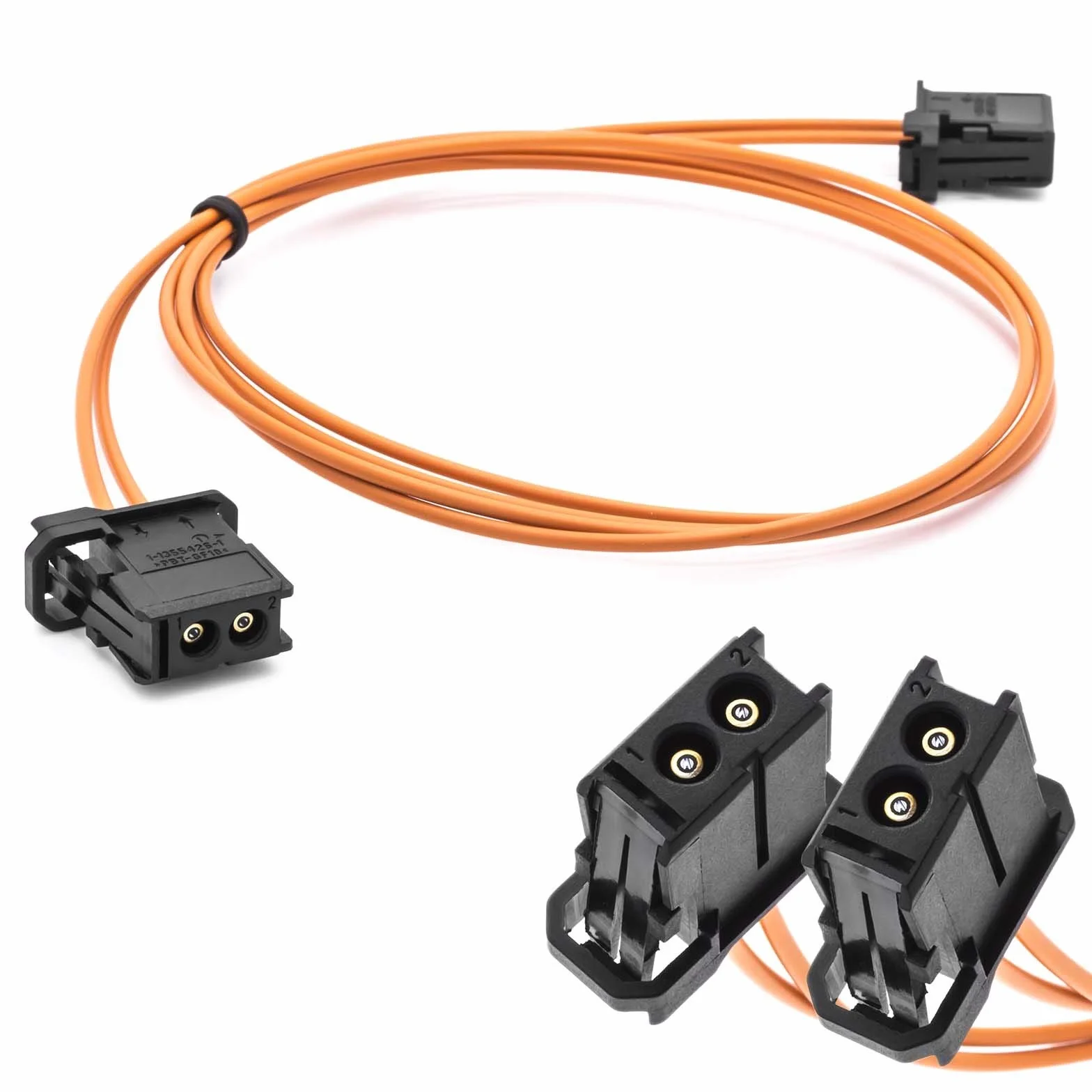 Adapter Universe Auto Most światłowodowy przewód 1 m zestaw kabli przedłużający BMW Audi Mercedes