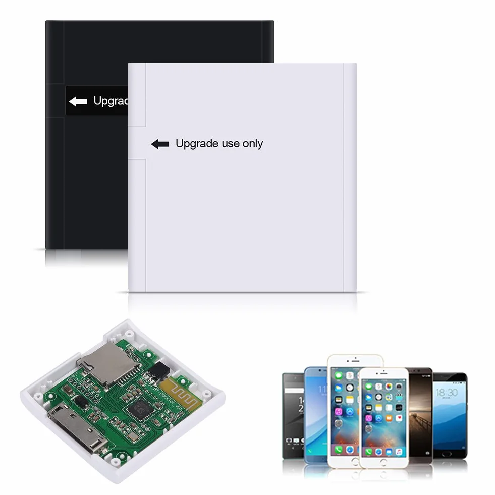 Odbiornik Bluetooth do 30-pinowych głośników – adapter audio z NFC do strumieniowego przesyłania muzyki (czarny)