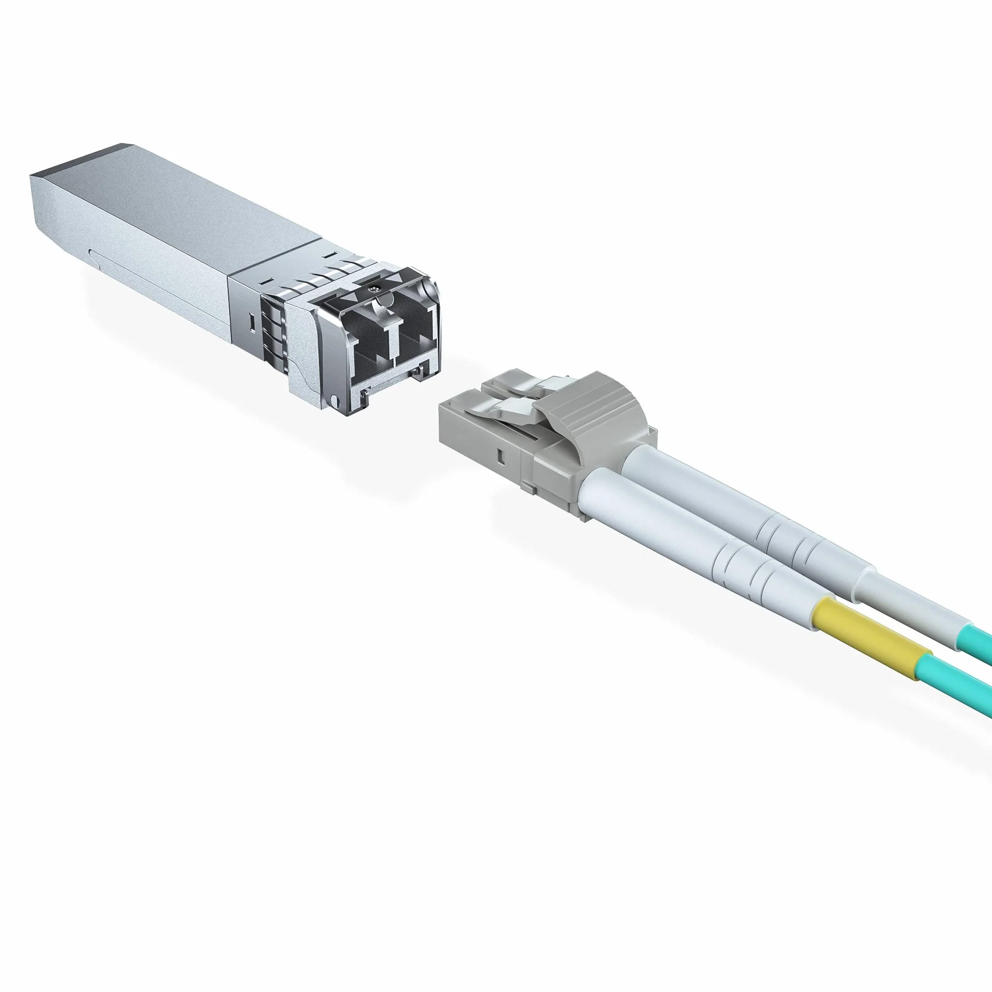 dla Intel 10GBASE-SR SFP+ Transceiver, 10G SFP+ do LC Multimode moduł światłowodowy kompatybilny z Intel E10GSFPLR, 2 sztuki