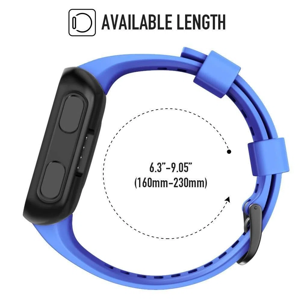 2 szt. do Garmin Forerunner 35 miękkie silikonowe paski zastępcze