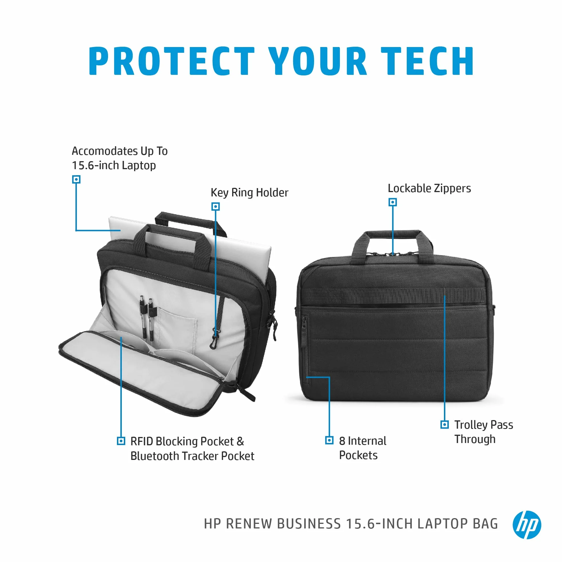 HP Renew Executive Notebook Tasche 39,62cm 15,6Zoll