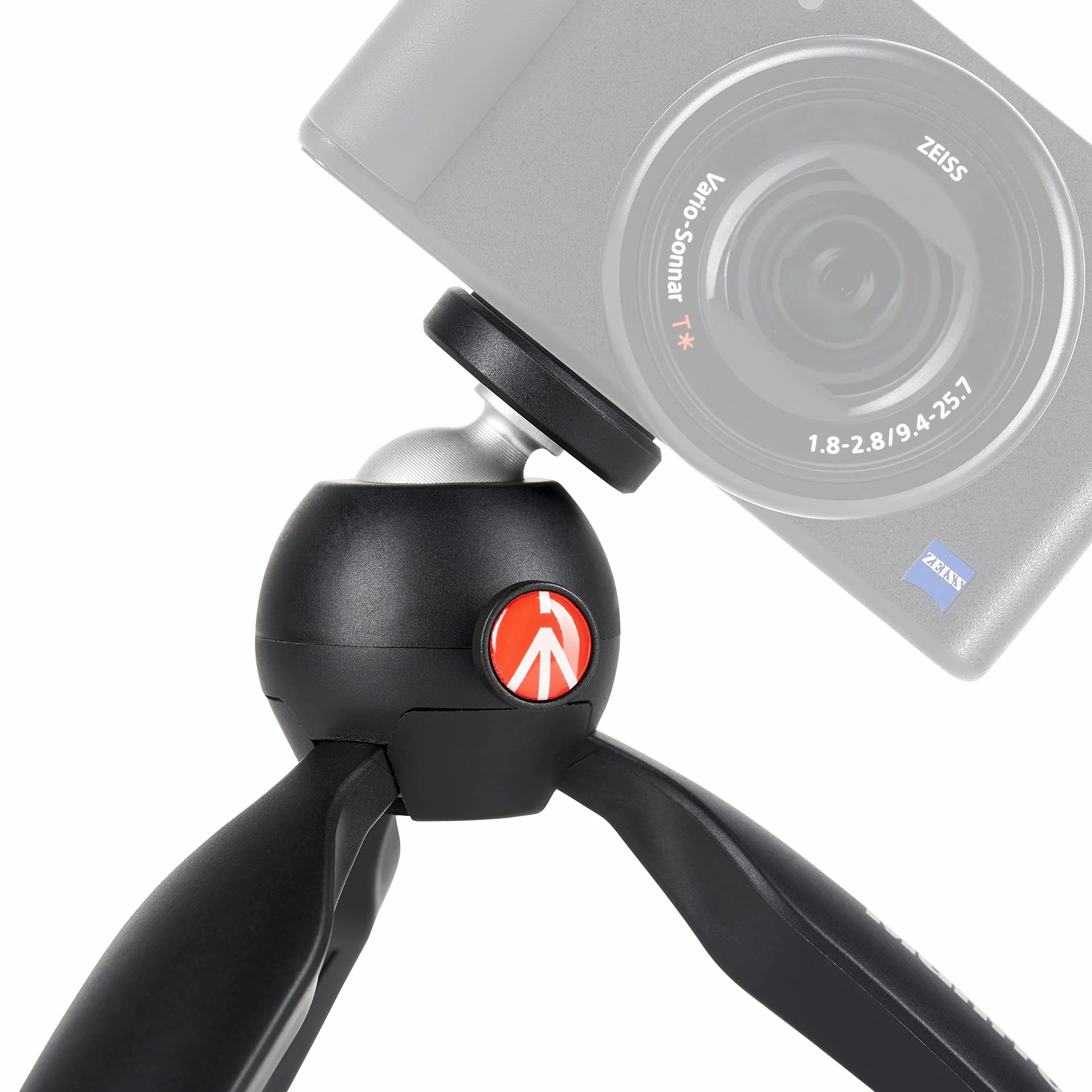 Manfrotto MTPIXIMII-B PIXI Mini Tripod with Handgrip for Compact System Cameras Black Technopolymer Aluminium