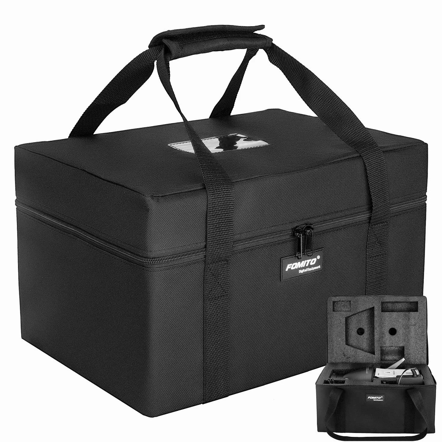 FOMITO Torba transportowa AB-1 do Aputure Amaran 100D/S 100X/S 200D/S 200X/S LED COB Light, Czarny, Nowoczesny