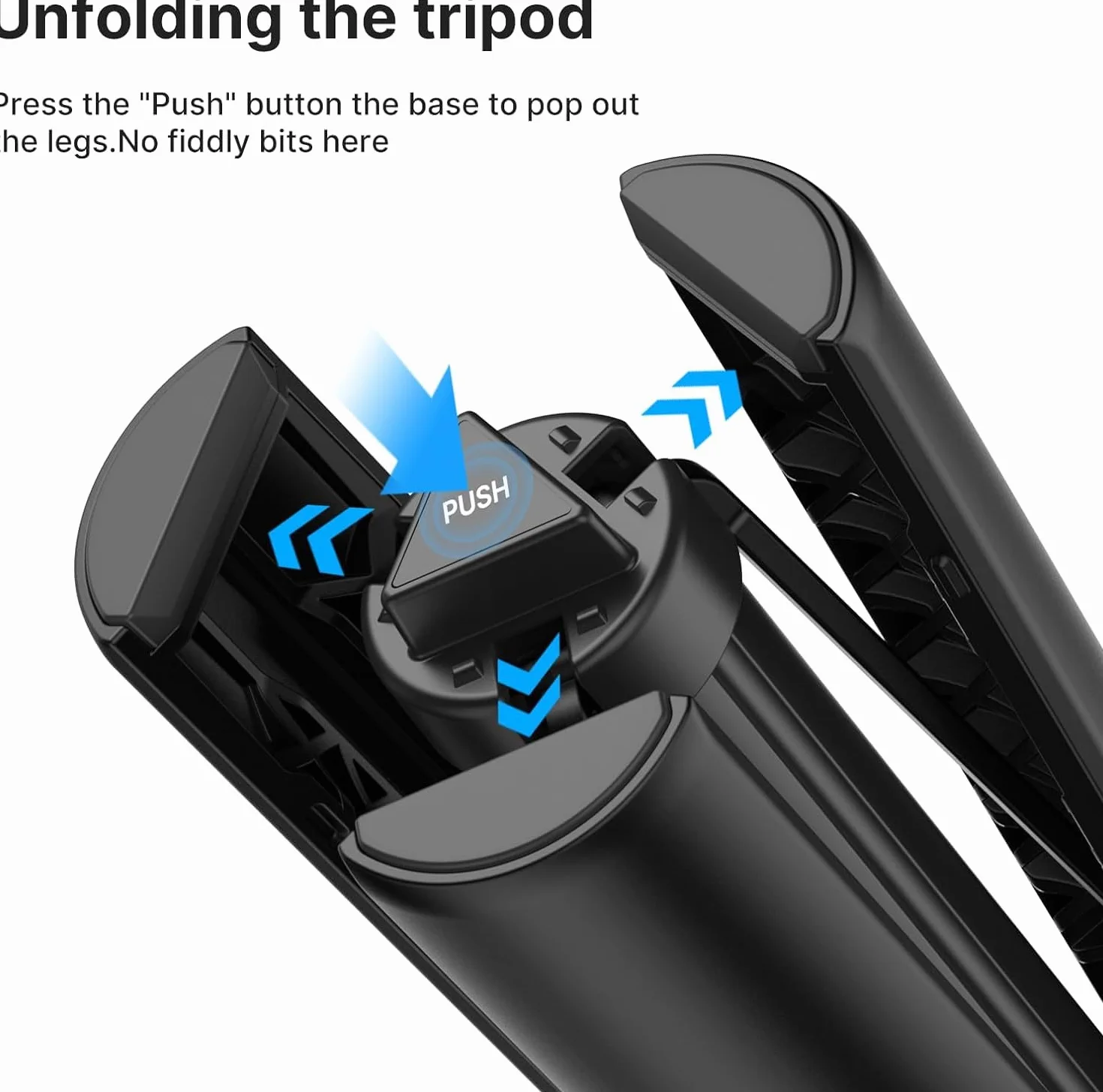 Statyw do selfie ULANZI 150 cm do Insta360 GO 3/X3/X4/X5, TT52 Monopod do kamery akcji Monopod kompatybilny z DJI Pocket 3 4