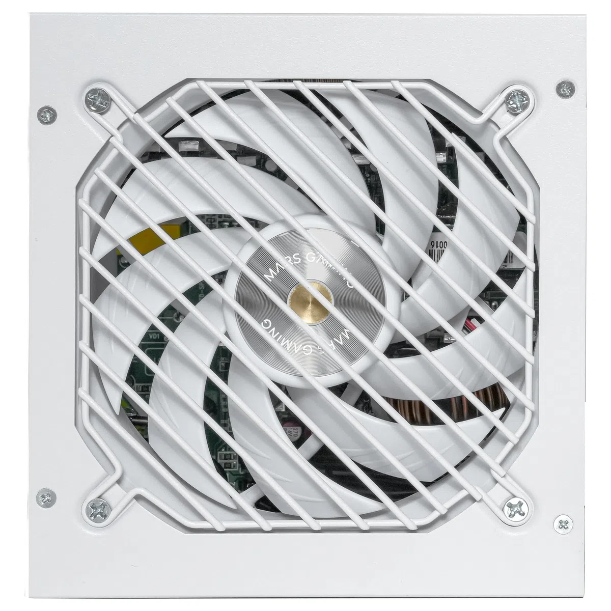 Mars Gaming MPB650PSI, Zasilacz Komputerowy Full Modular 650W, 10 Lat Gwarancji, 80Plus Gold 90%, Wentylator SI Extreme Silence, Technologie AI2-RPM, DC-DC i SMD, ATX 3.1 i PCIe 5.1, Biały