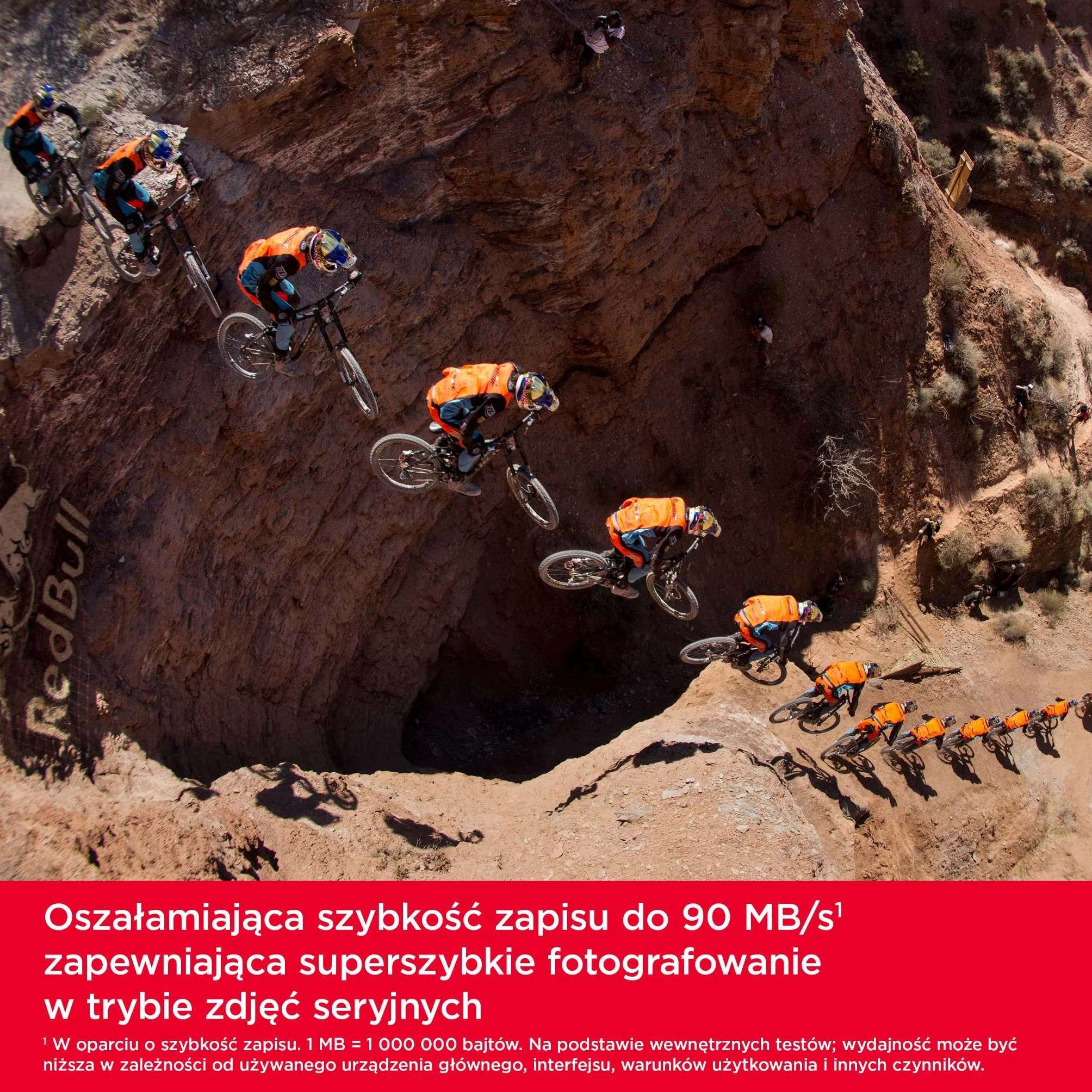 SanDisk 128GB Extreme SDXC Karta, UHS-I, 4K UHD, do 180 MB/s, RescuePro Deluxe, Odporna na wstrząsy, temperaturę, wodę i promieniowanie rentgenowskie, SanDisk QuickFlow-Technology) Class 10, U3, V30