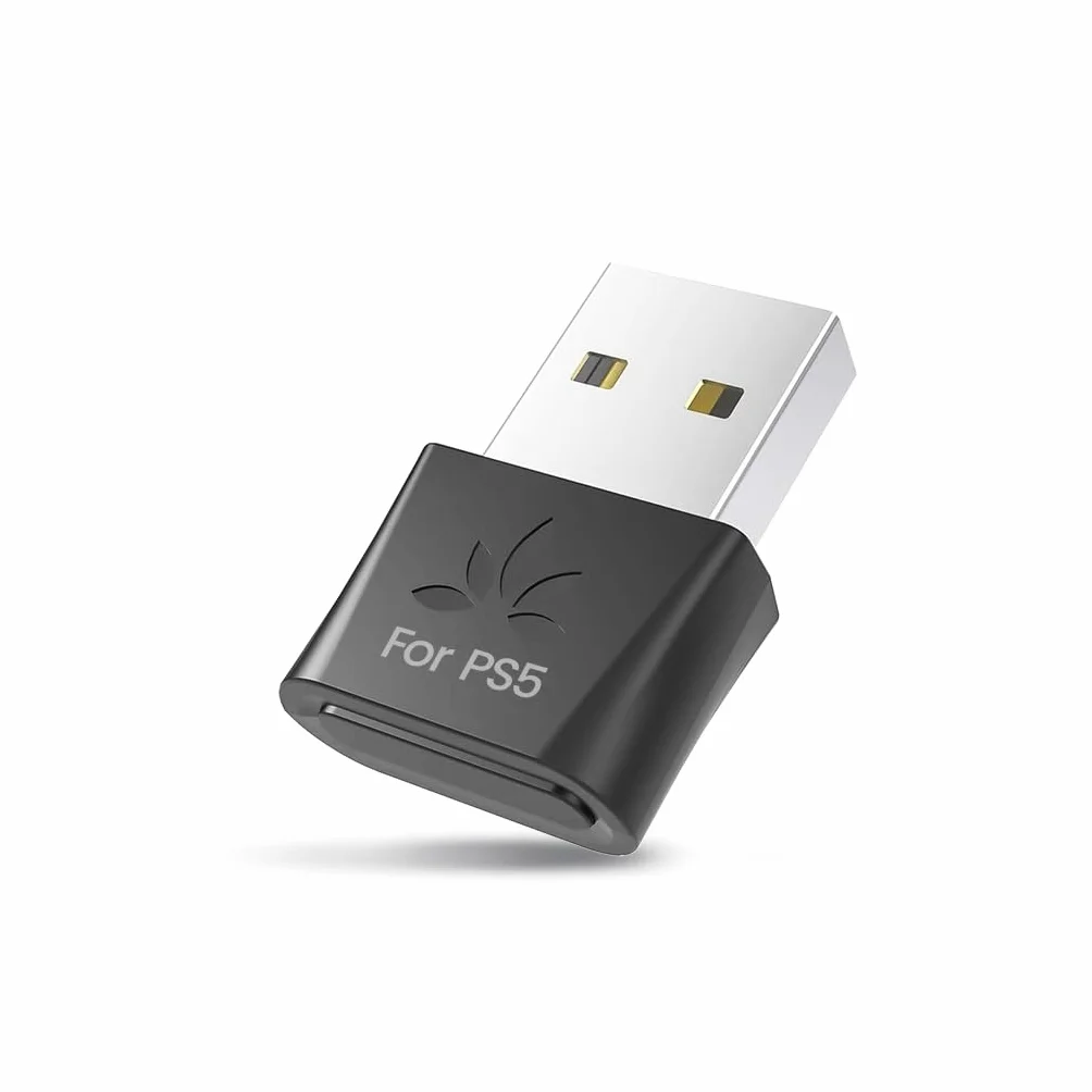 Avantree DG80-Gaming adapter USB Bluetooth 5.3 do PS5 i konsoli do gier z niskim opóźnieniem i aptX-Adaptive, bezprzewodowy