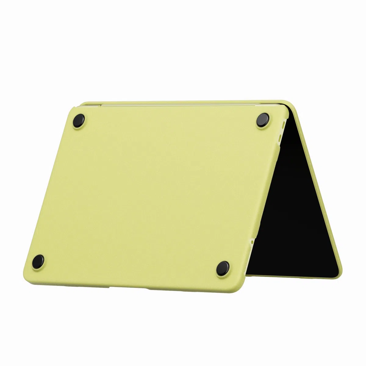 Lunivop Etui kompatybilne z MacBook Neo 33.0 cm 2026 A3404 z chipem A18 Pro, smukłe, matowe etui, odporne na zarysowania, odciski palców, ochronne, do MacBooka Neo 33.0 cm (żółte)