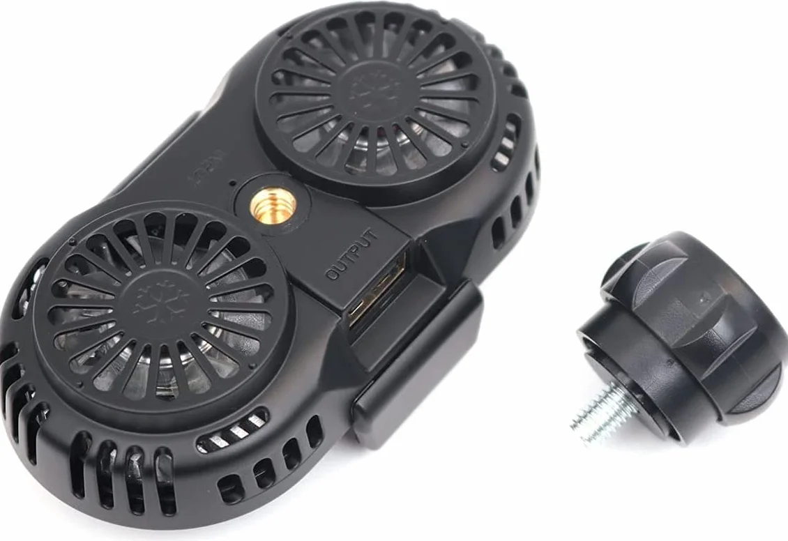 Wentylator chłodzący telefon komórkowy półprzewodnikowy chłodziarka, 10-6,5 cm, czarny