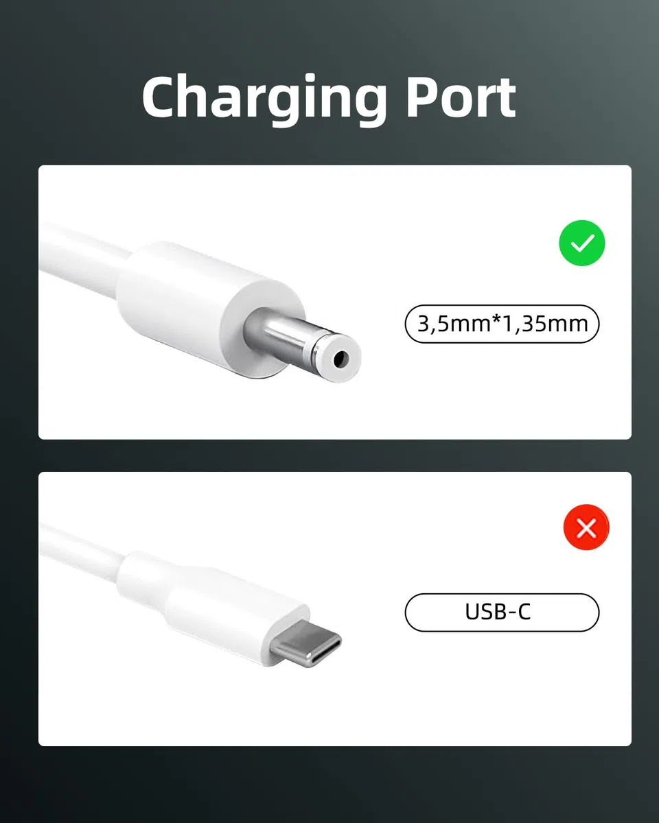 Superer 15W Kabel ładowarka Kompatybilny z Google Nest Hub, Nest-WiFi Router, Nest Mini 2. Generacji