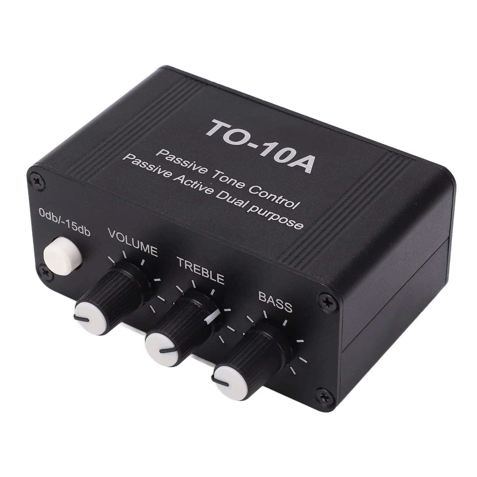 Przedwzmacniacz Audio Mini Stereofoniczny Ne5532 3,5 mm, Regulacja Basów i Tonów