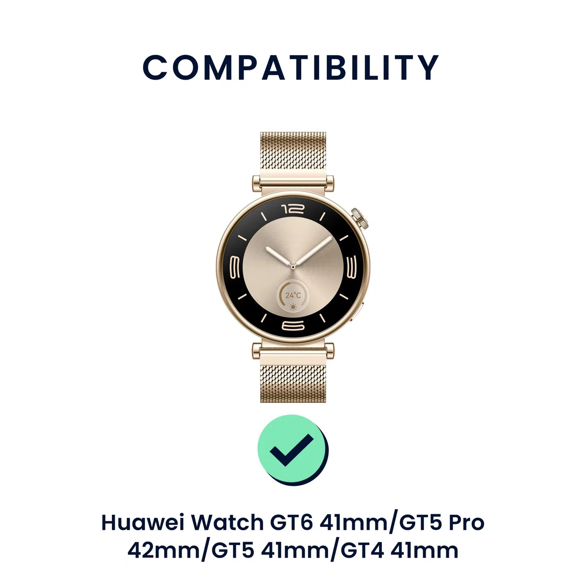 kwmobile 2 x pasek TPU silikonowa klamra kompatybilna z Huawei Watch GT6 41 mm / GT5 Pro 42 mm / GT5 41 mm / GT4 41 mm pasek - paski 14-22 cm