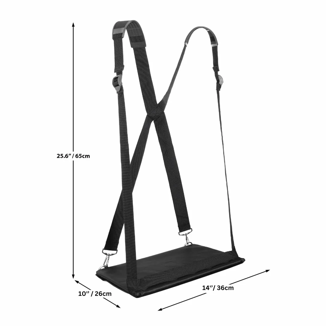 Uprząż do laptopa, regulowane biurko na laptopa, kompatybilne z laptopami, tabletami, notebookami, MacBookiem (do 14 cali), w zestawie podkładka pod mysz z pianki z pamięcią kształtu