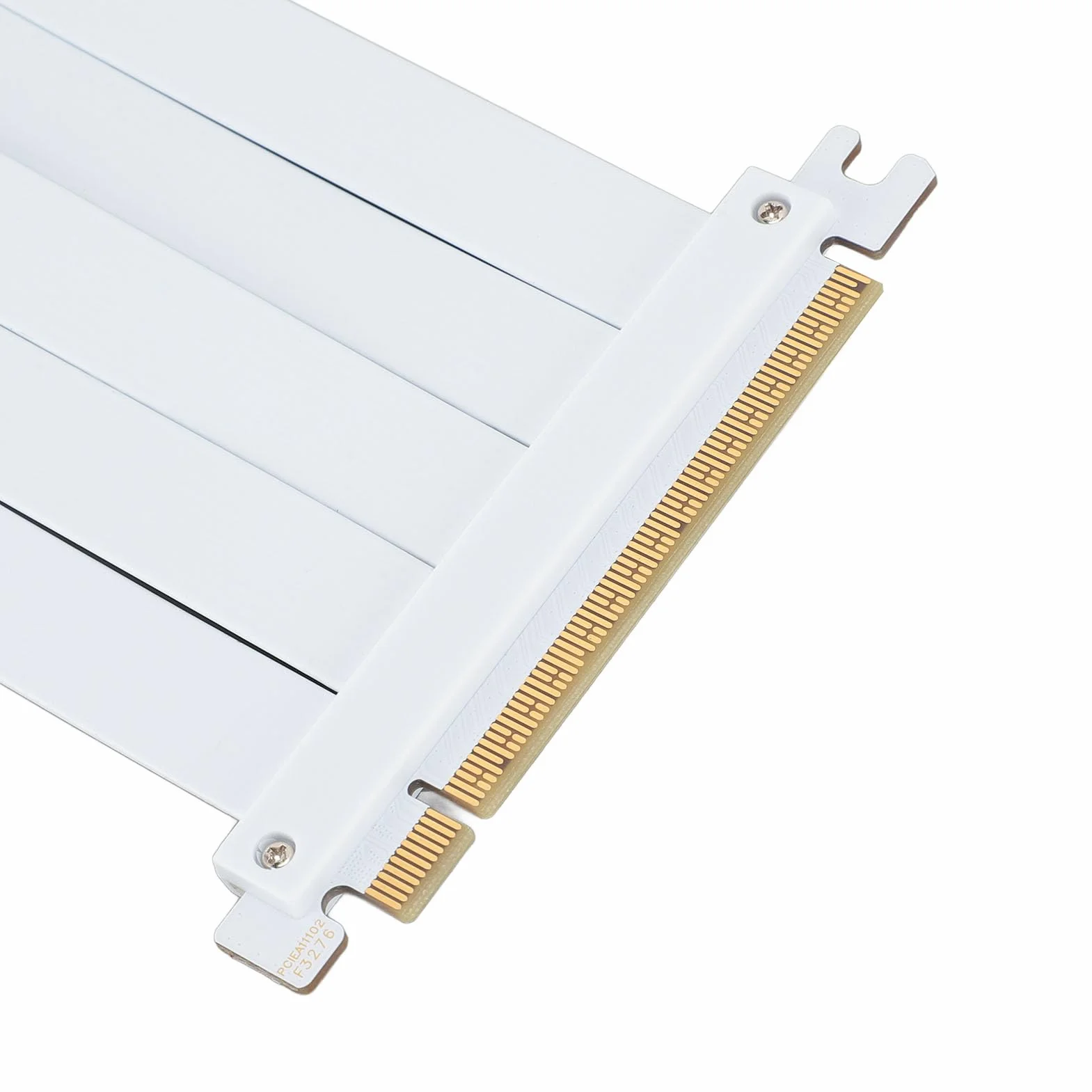 Kabel Riser PCIE 4.0 X16, Elastyczny Kabel Przedłużający GPU 128 Gbps, Riser PCIE Kompatybilny z Interfejsami 4.0 3.0 2.0 1.0 (20 cm)