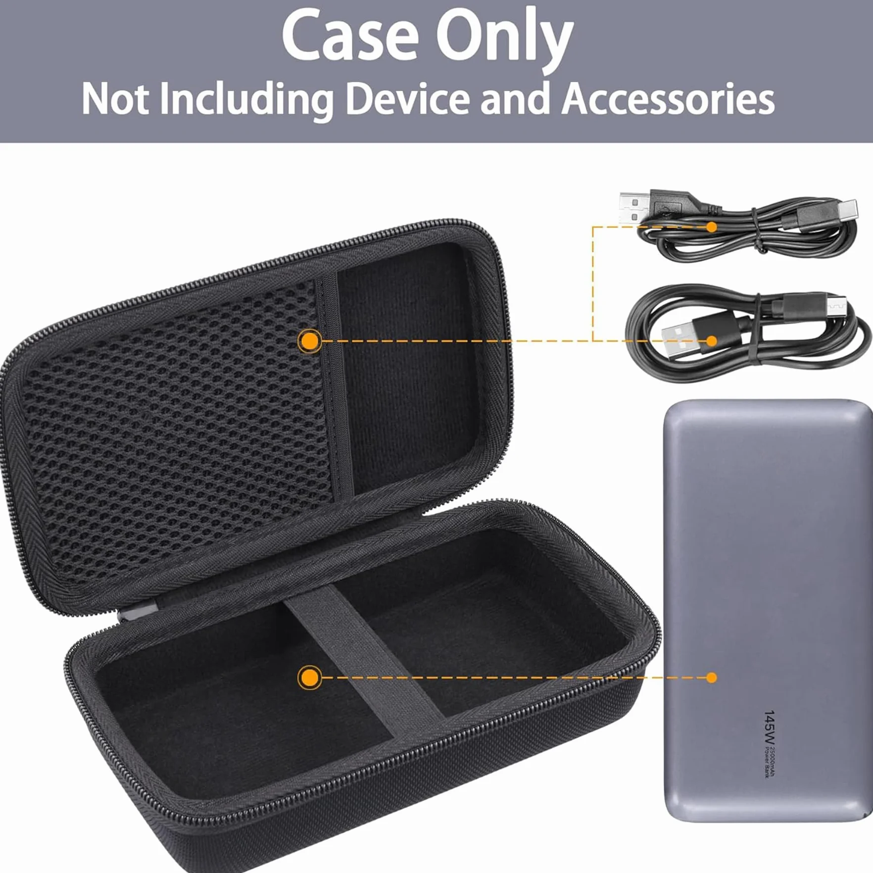 Aenllosi Etui do laptopa Ugreen Nexode 145 W 25000 mAh ‎90597A Power Bank, nie zawiera powerbanku (tylko etui)