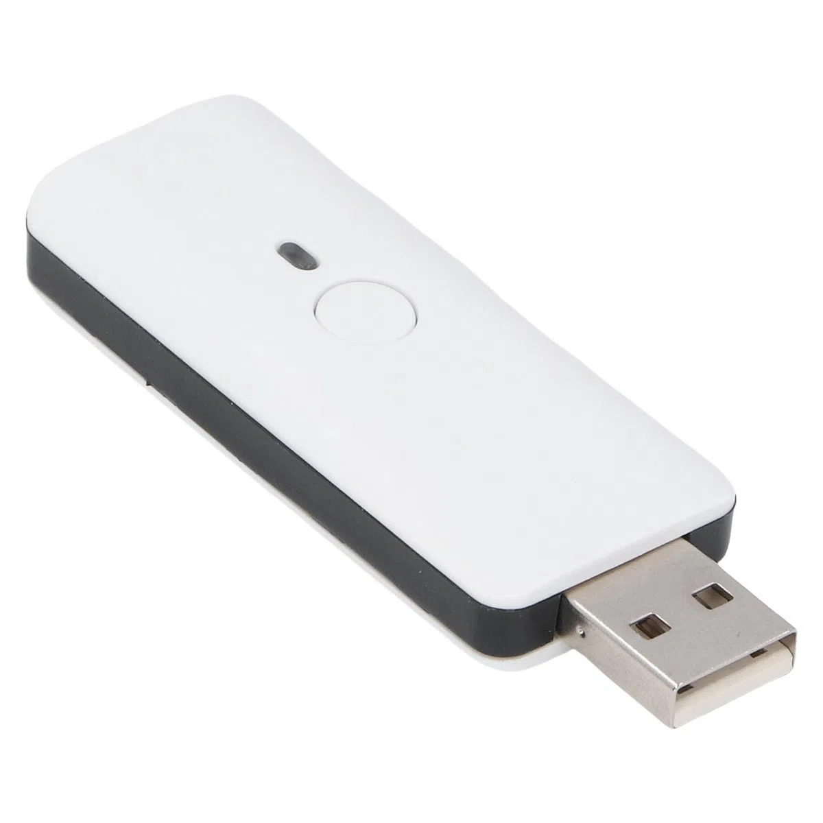 Adapter Kontrolera Bezprzewodowego Kompaktowy i Przenośny do Pro, Slim, PC Plug and Play do Organizacji Przestrzeni do Gier (Biały)