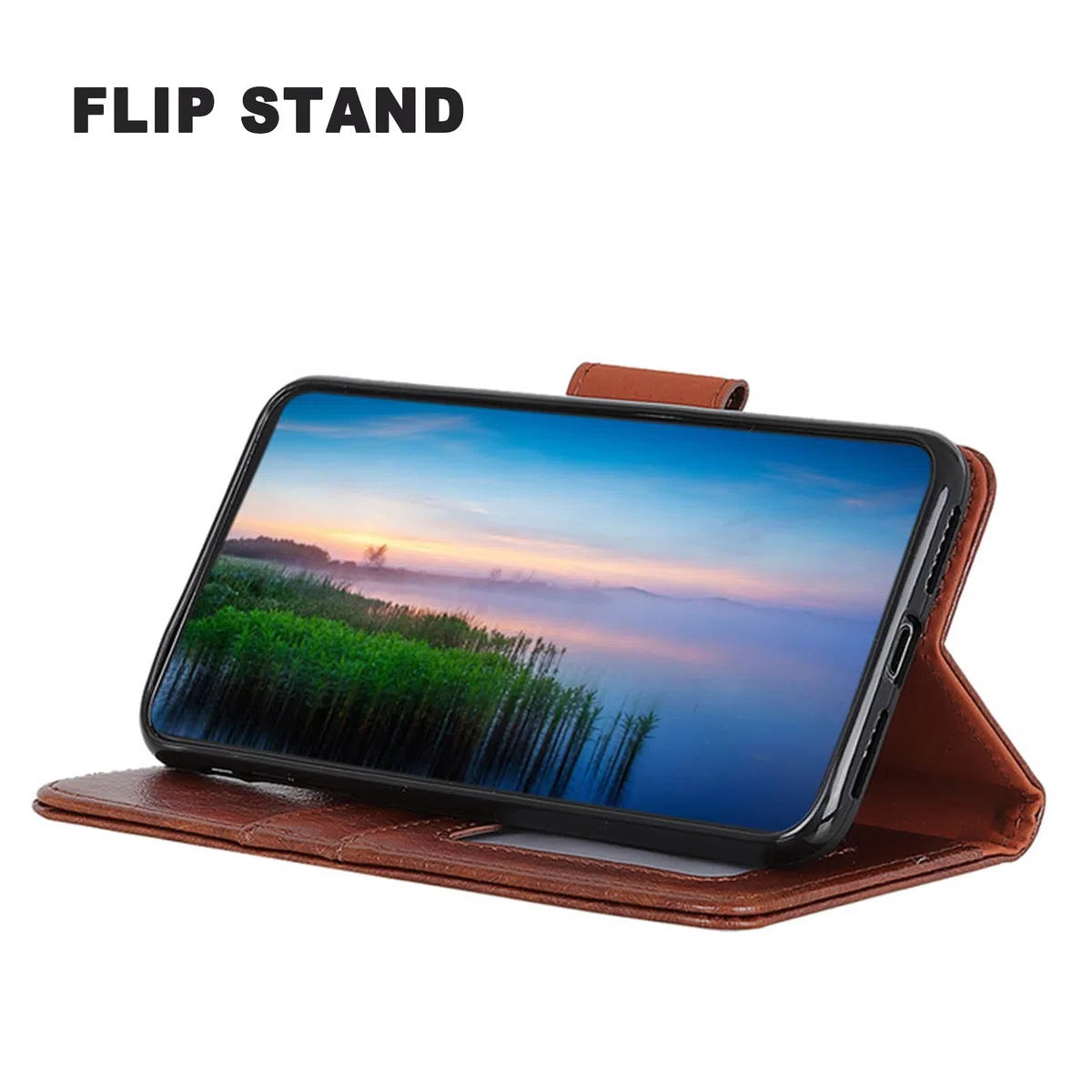 Etui z klapką do Samsunga Galaxy S24 Ultra/S24 Plus/S24, gładkie skórzane zamknięcie magnetyczne, portfel z klapką Etui na telefon komórkowy z uchwytem na kartę i funkcją stojaka (kolor: czarny,