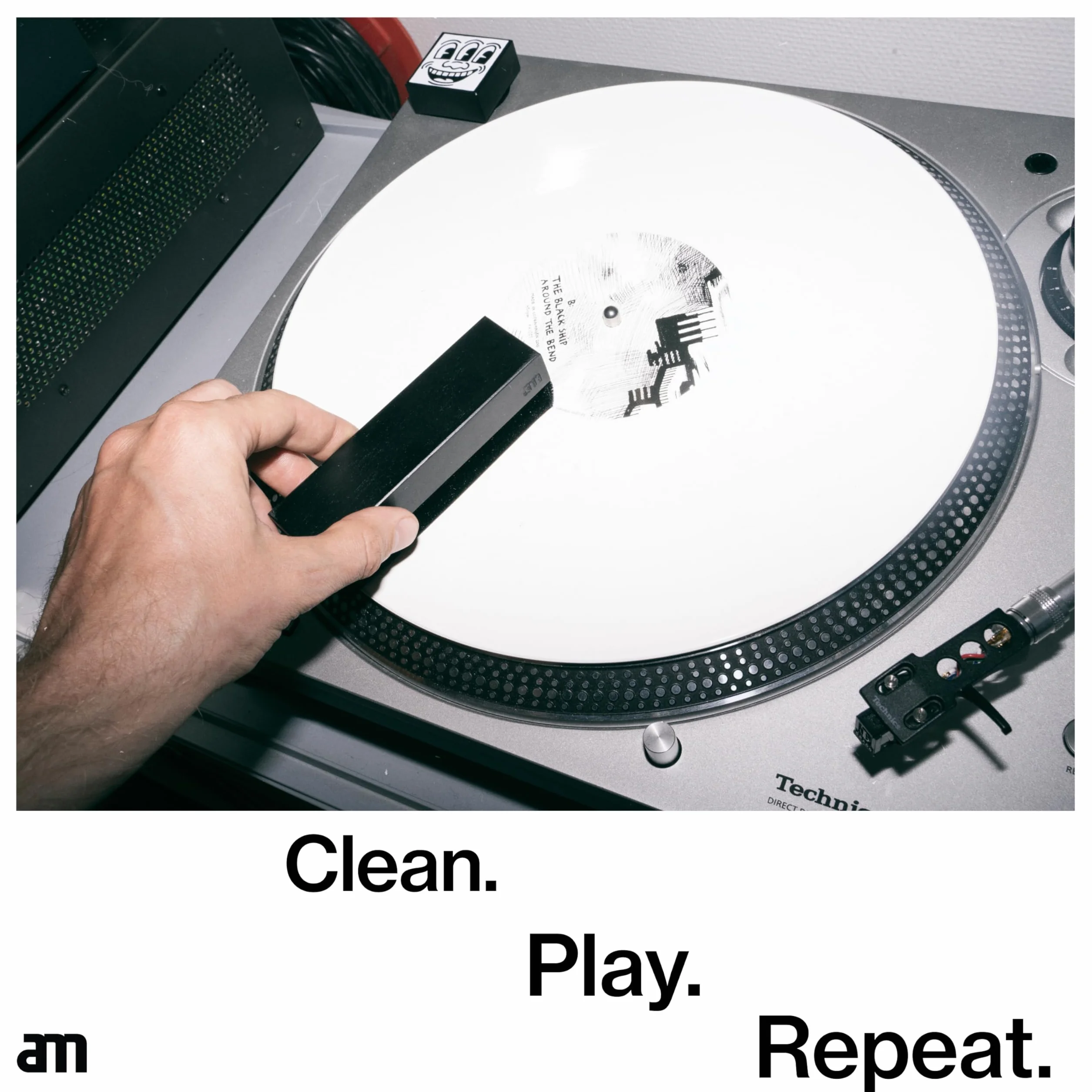 AM Clean Sound Aksamitna szczotka do nagrywania winylu