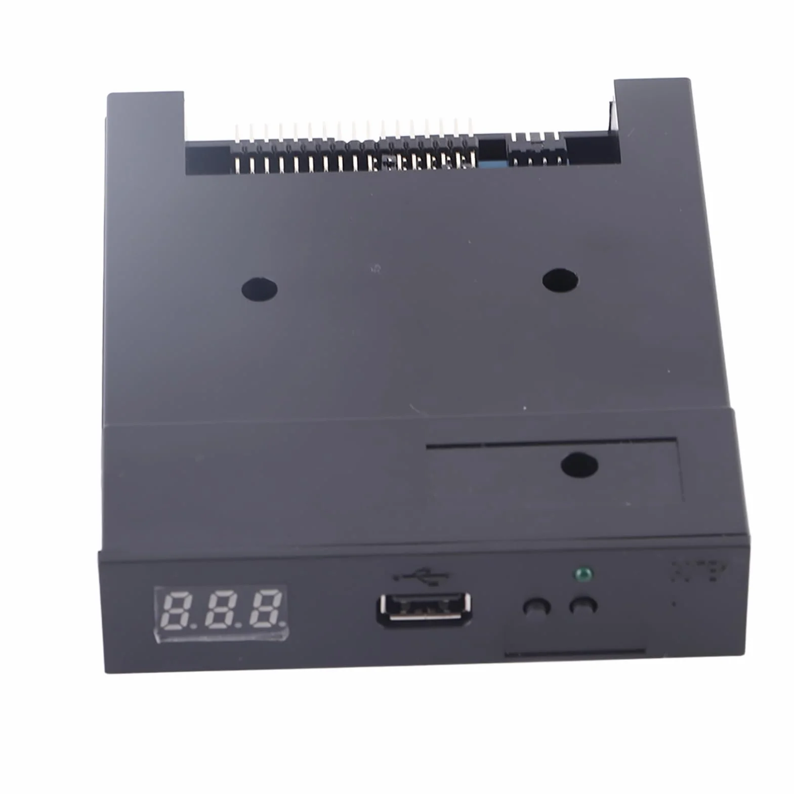Emulator stacji dyskietek USB, symulacja napędu dyskietek 3,5 cala na emulator USB Zewnętrzna dyskietka do klawiatury muzycznej 34-stykowy emulator stacji dyskietek USB 5 V DC do zastosowań elektronicznych