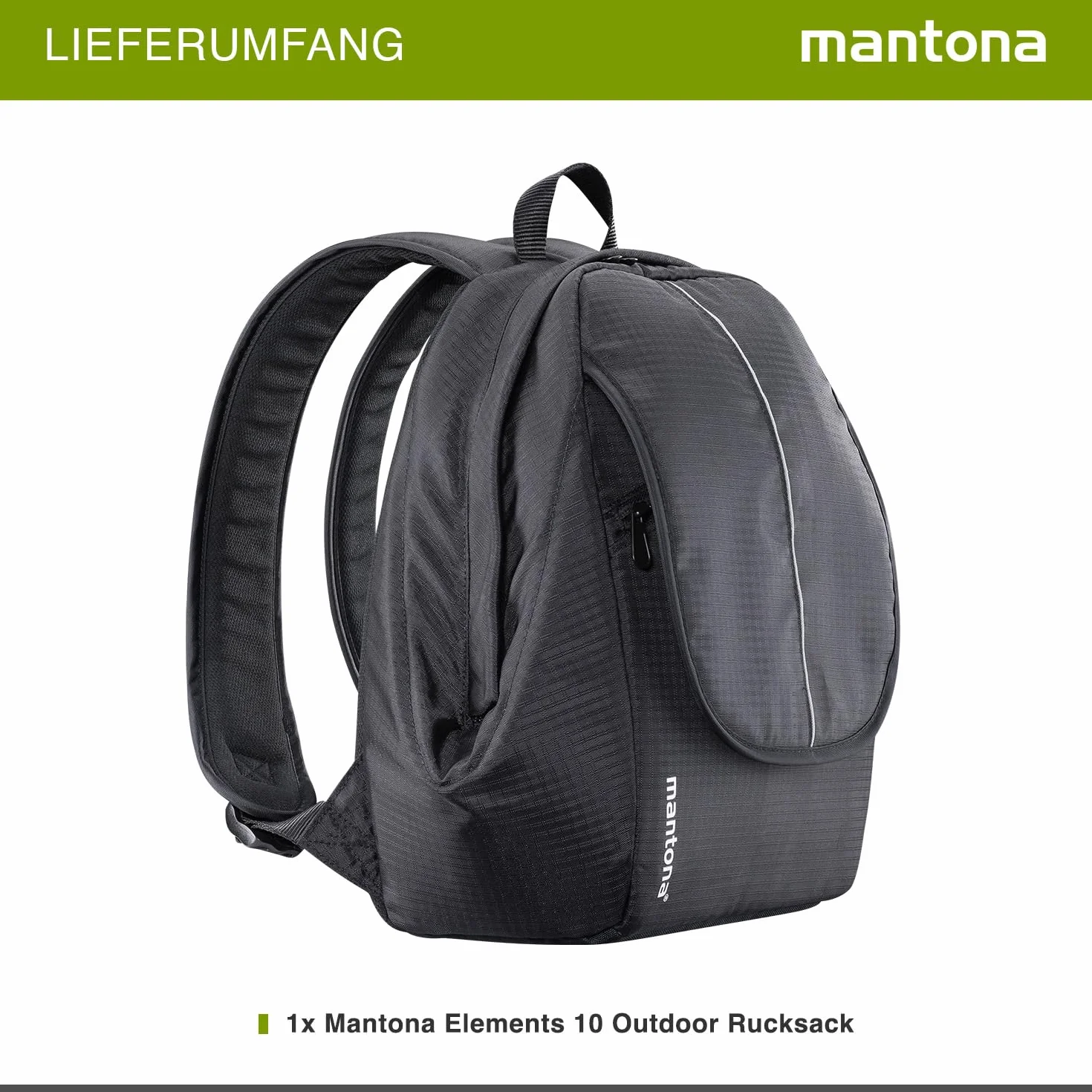 Mantona Elements 10 plecak do aparatu czarny